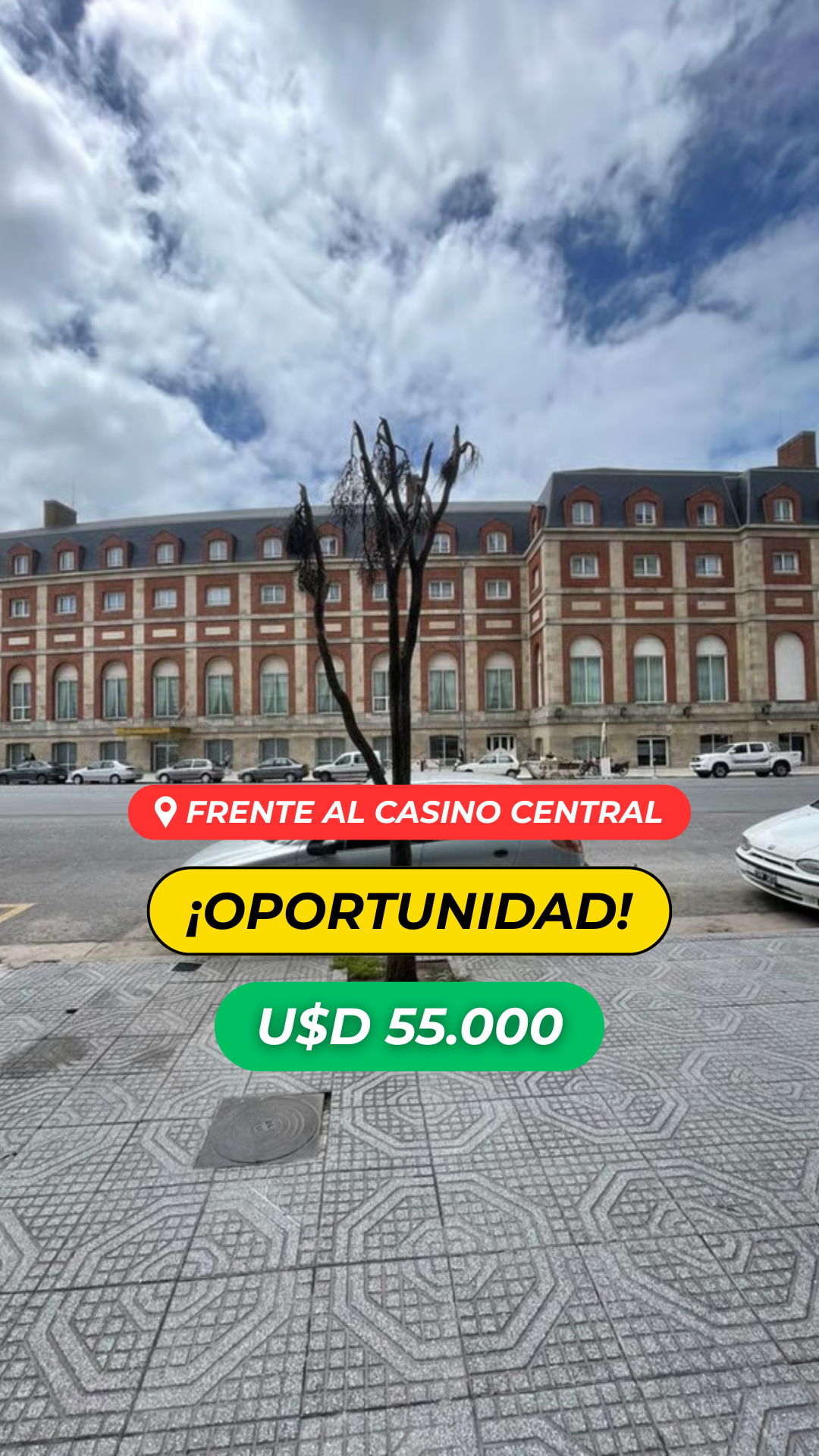 Departamento en VENTA de 2 ambientes frente a Casino en Mar del Plata