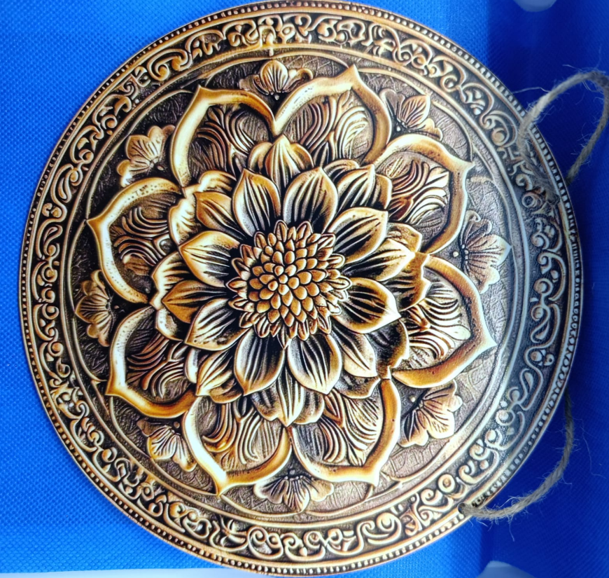 Wandbild mit 3D Effekt bedruckt