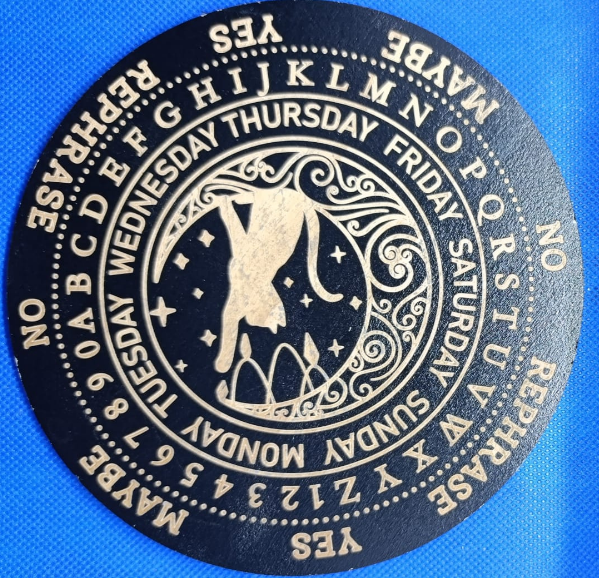 Pendelbrett "Cat", schwarz 15cm