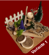 Handgemachte Tischdeko