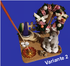 Handgemachte Tischdeko