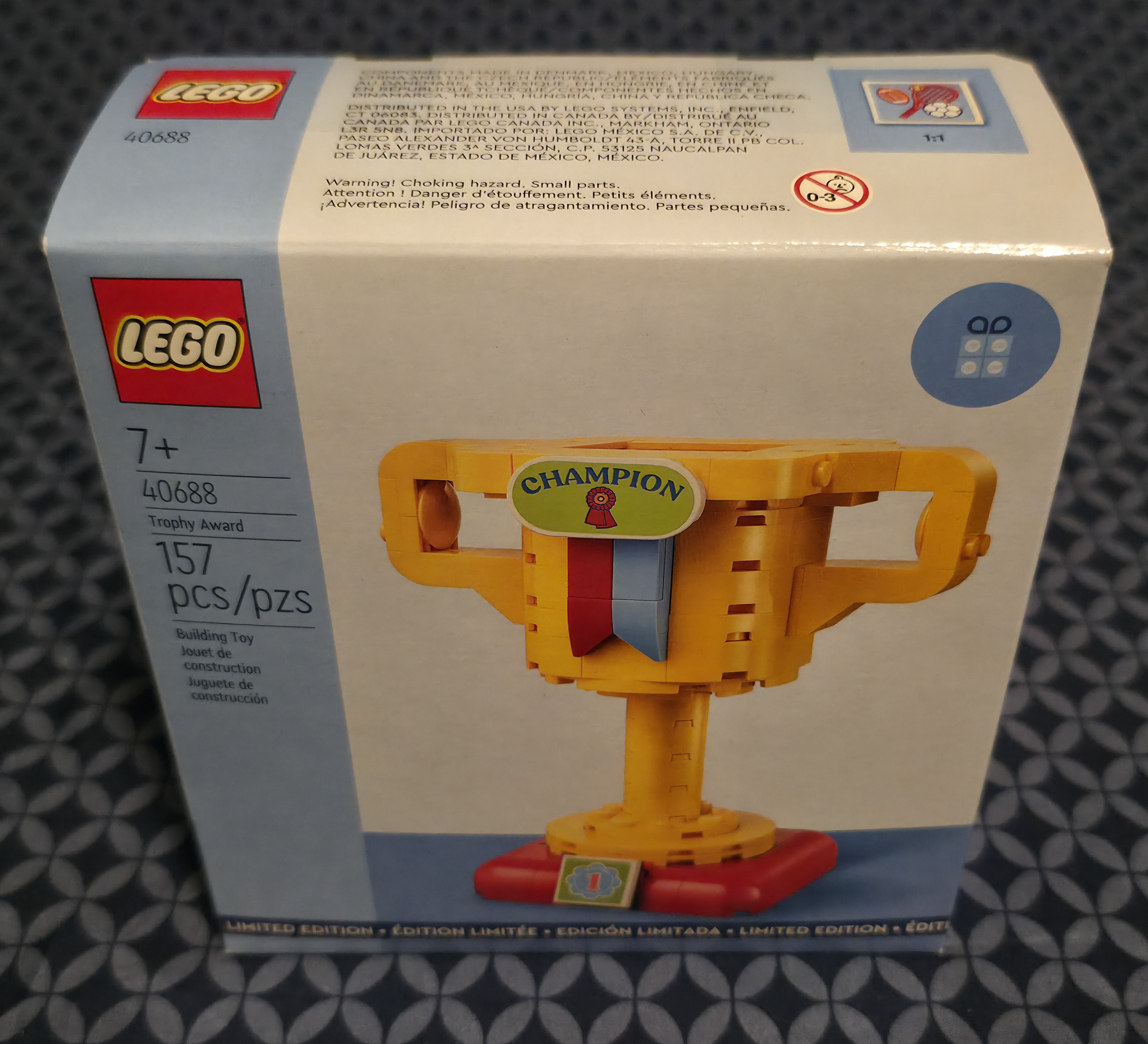 Lego GWP - Trophy Award