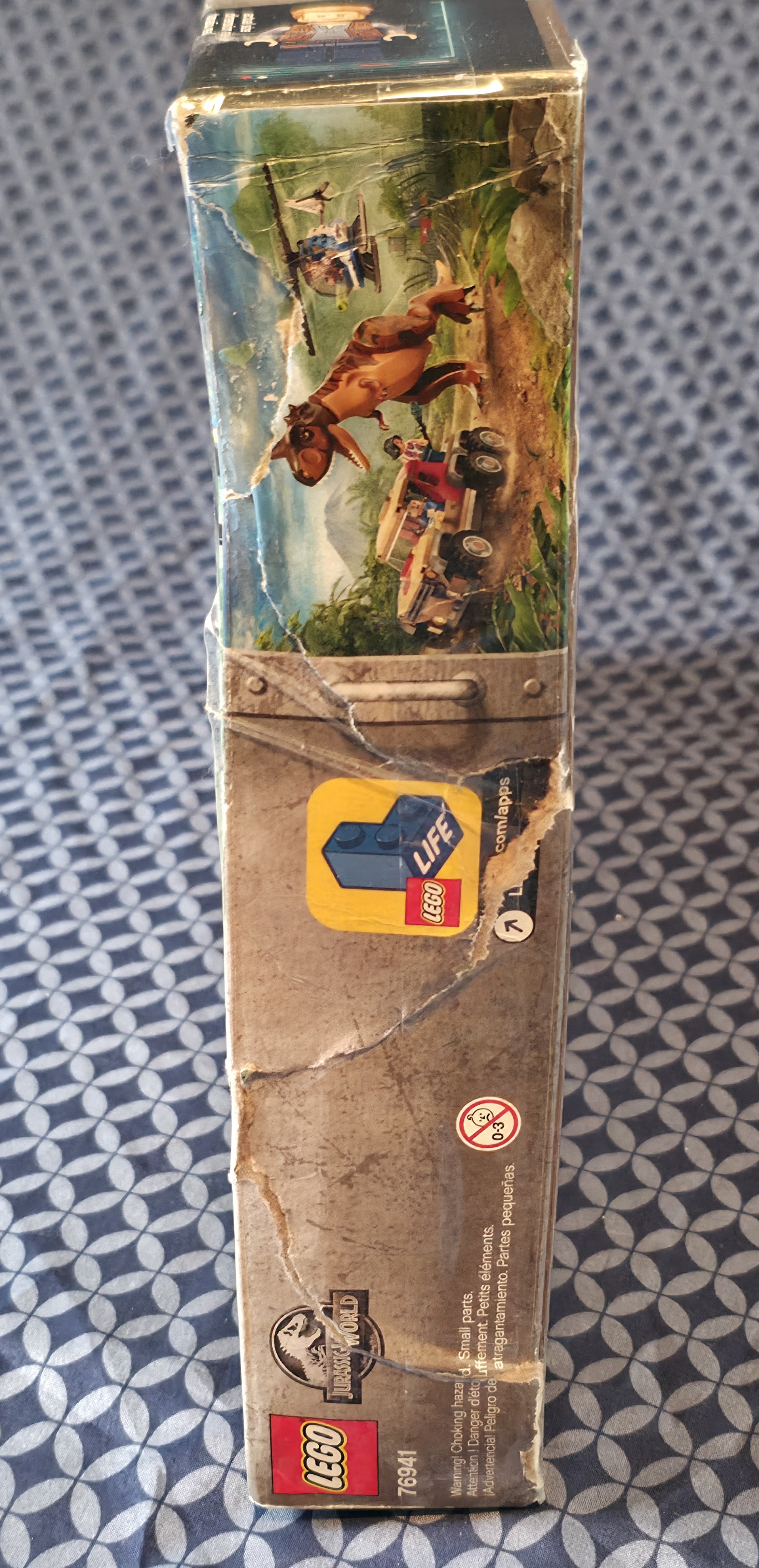 Lego Jurassic Park - Carnotaurus Dinosaur Chase