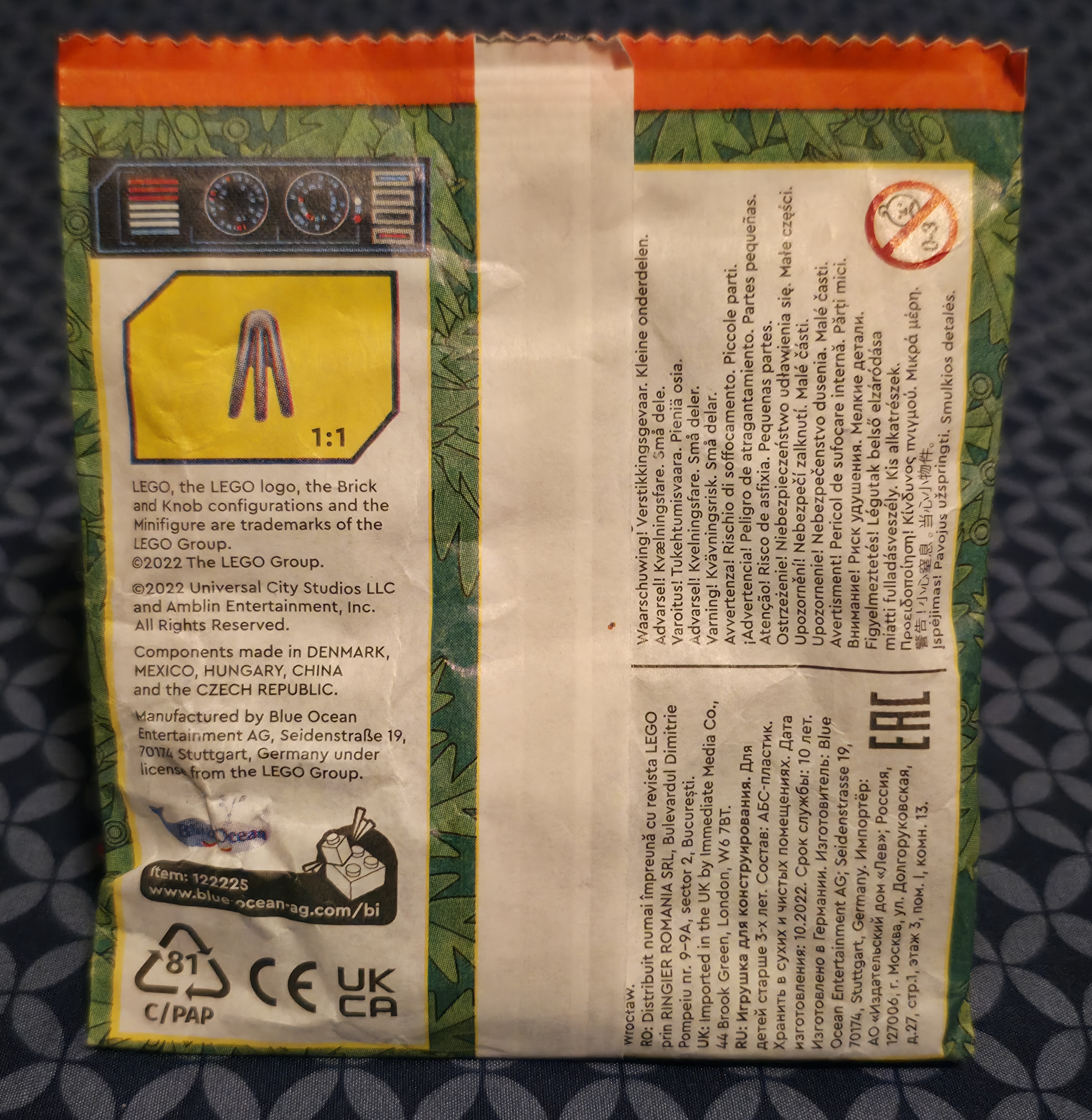 Lego Jurassic Park - Blue Raptor Polybag