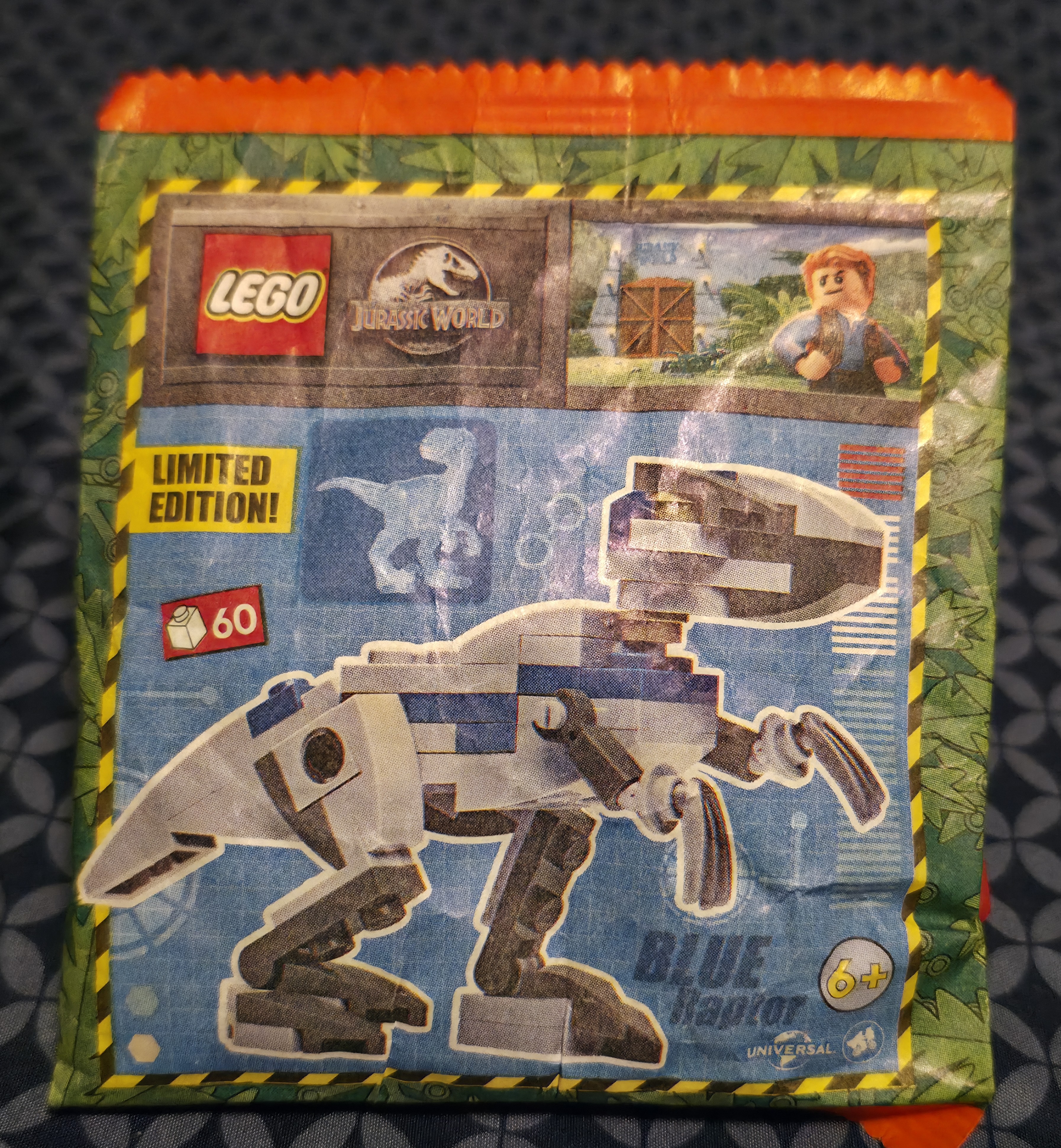 Lego Jurassic Park - Blue Raptor Polybag