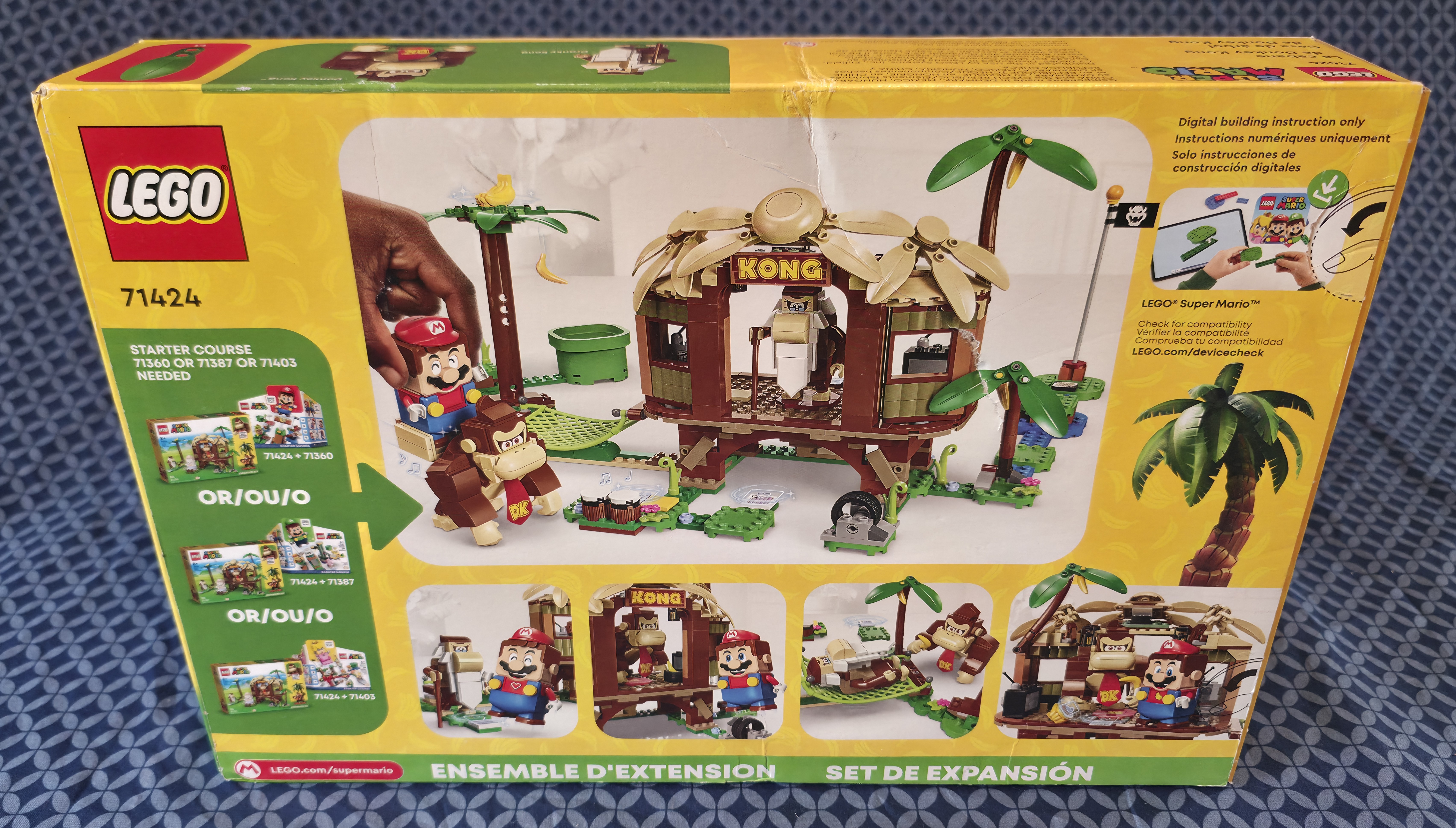 Lego Mario - Donkey Kong's Tree House