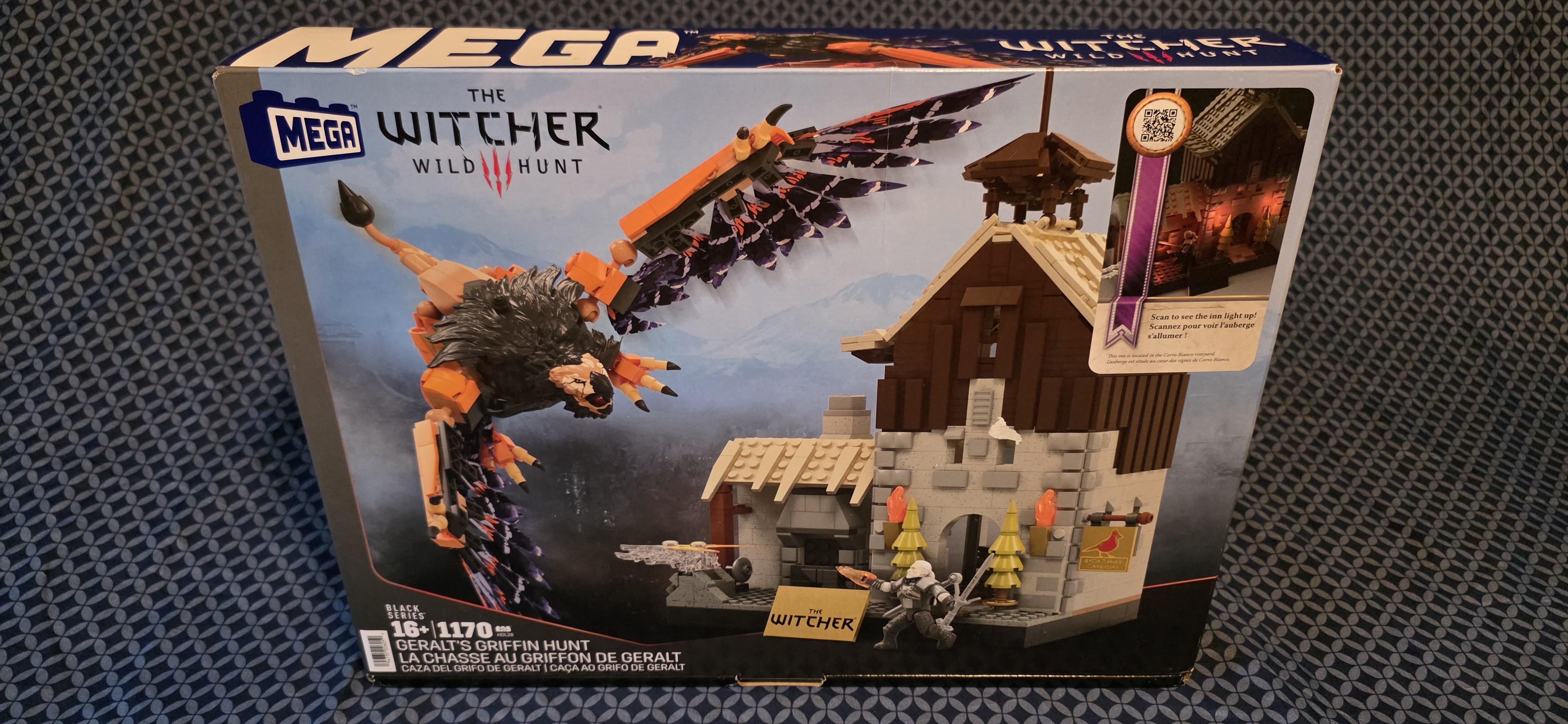 Mega Construx The Witcher: Wild Hunt - Geralt's Griffin Hunt