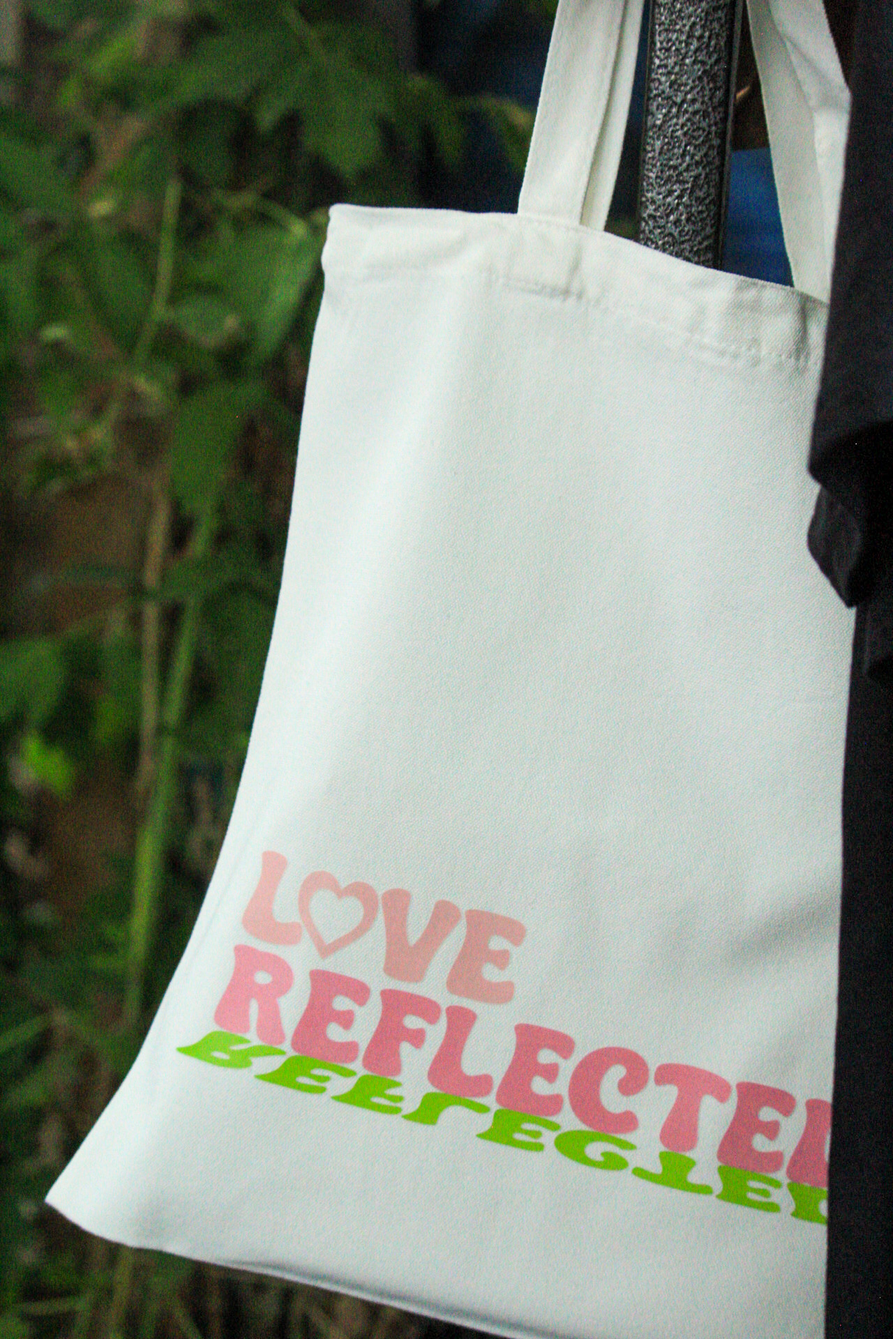 Love Reflected Tote Bag