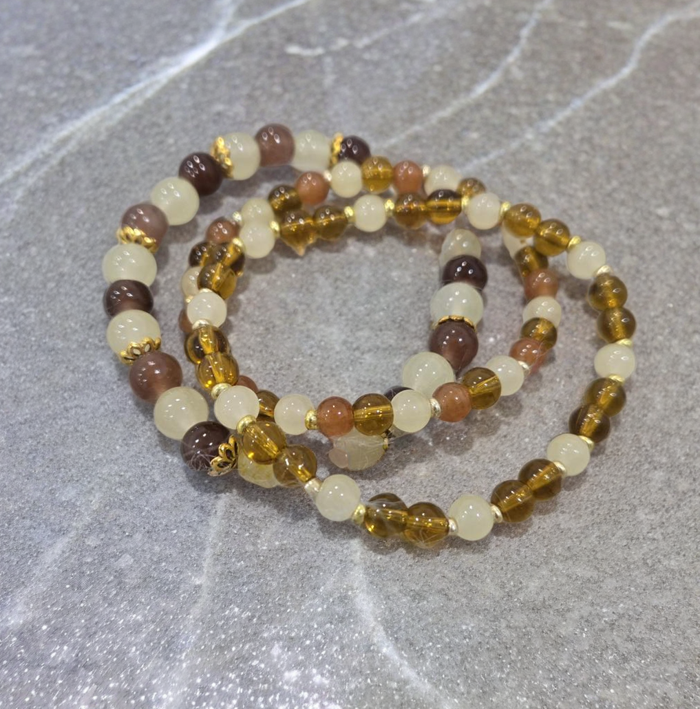 Beaded Stretch Bracelet Set