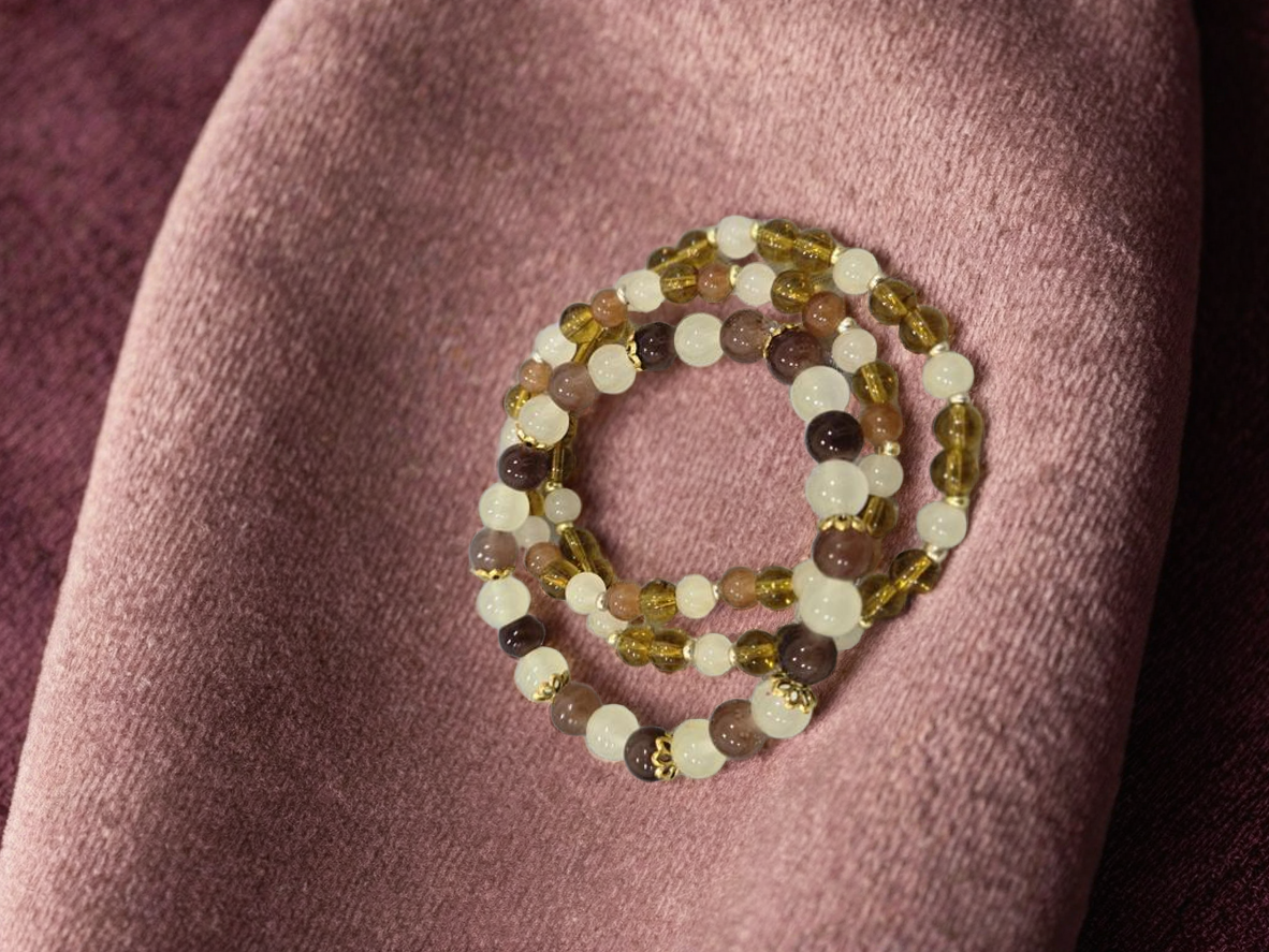 Beaded Stretch Bracelet Set