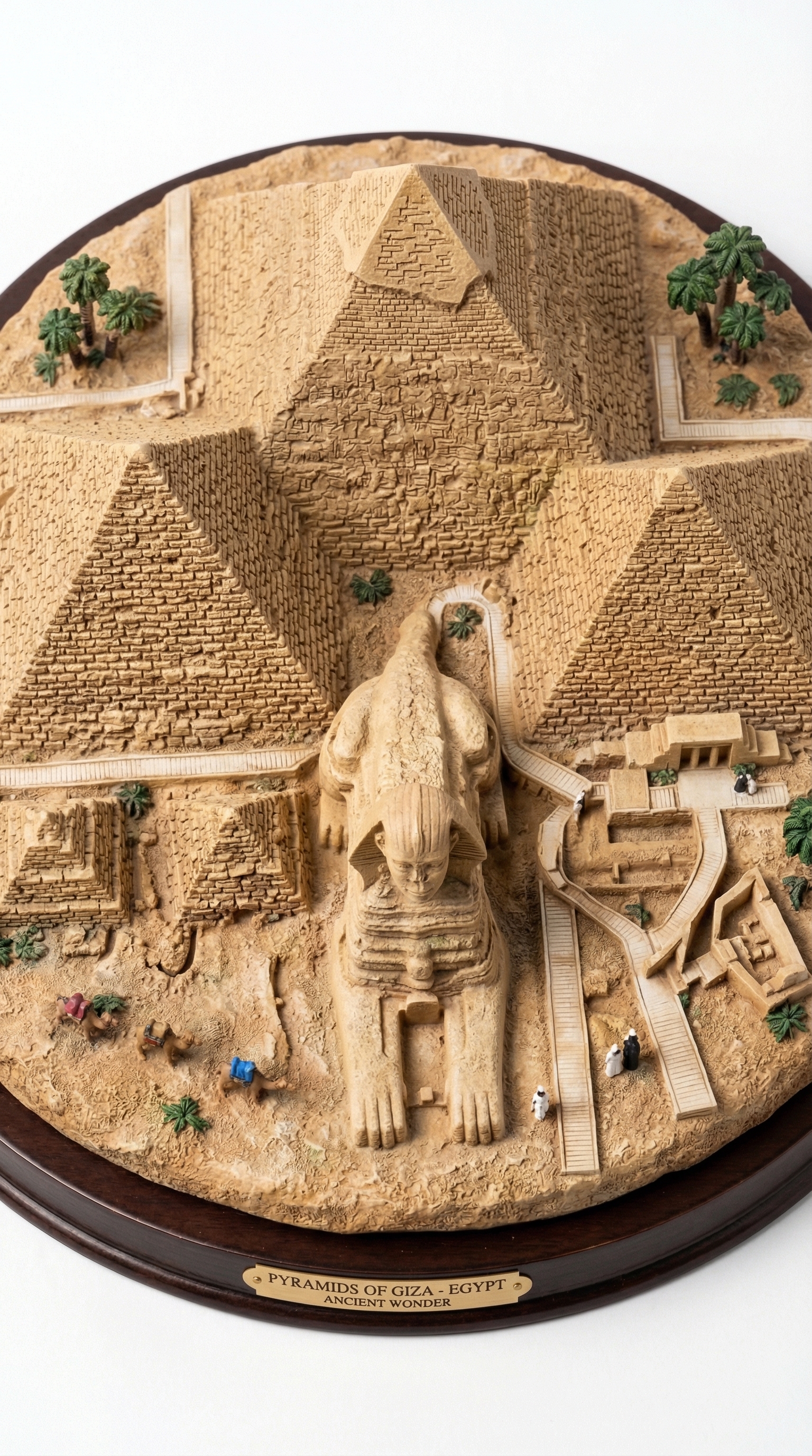 Pyramids of Giza Miniature Showpiece – Ancient Wonder Decor (Rs. 125)