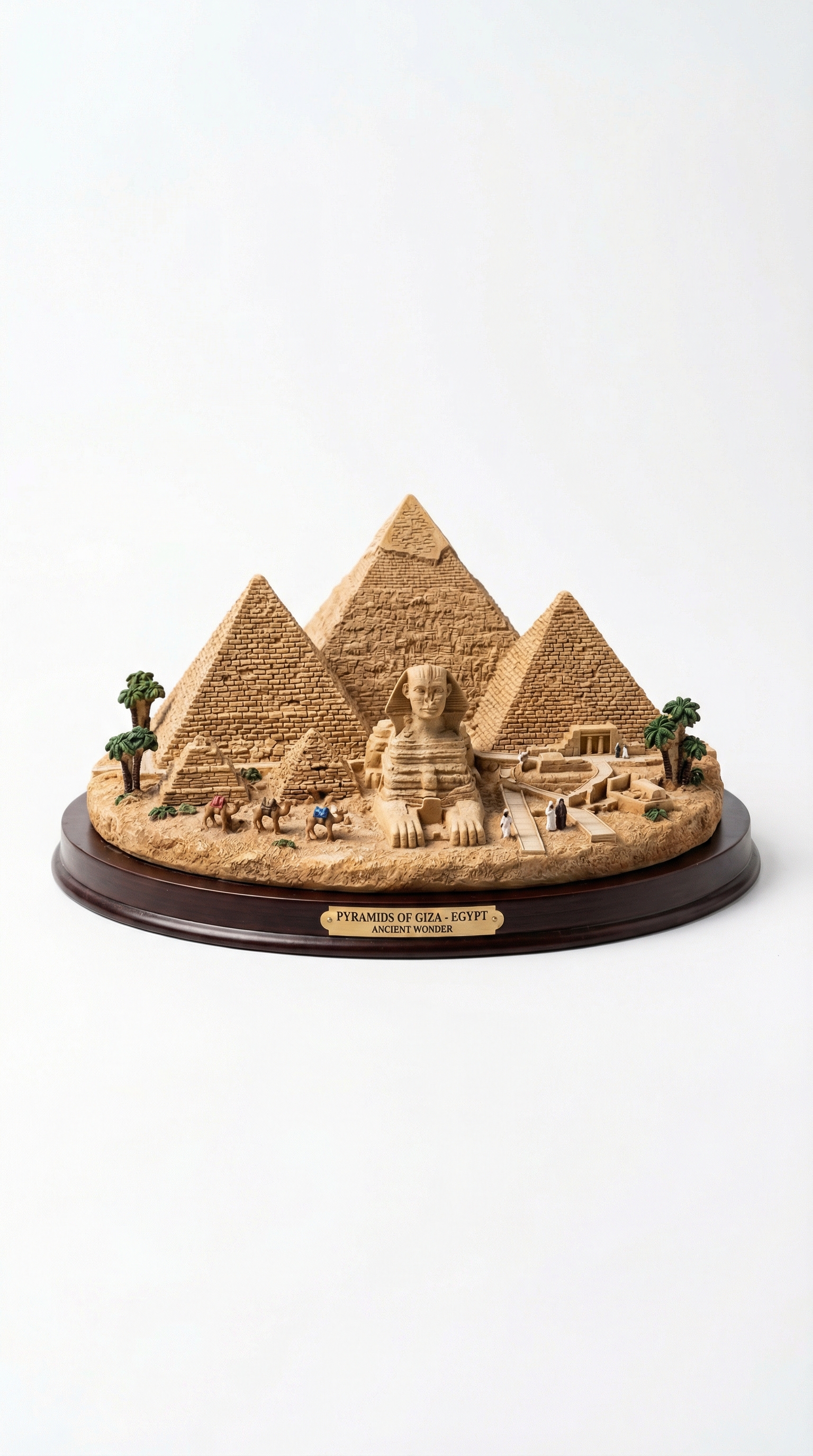 Pyramids of Giza Miniature Showpiece – Ancient Wonder Decor (Rs. 125)