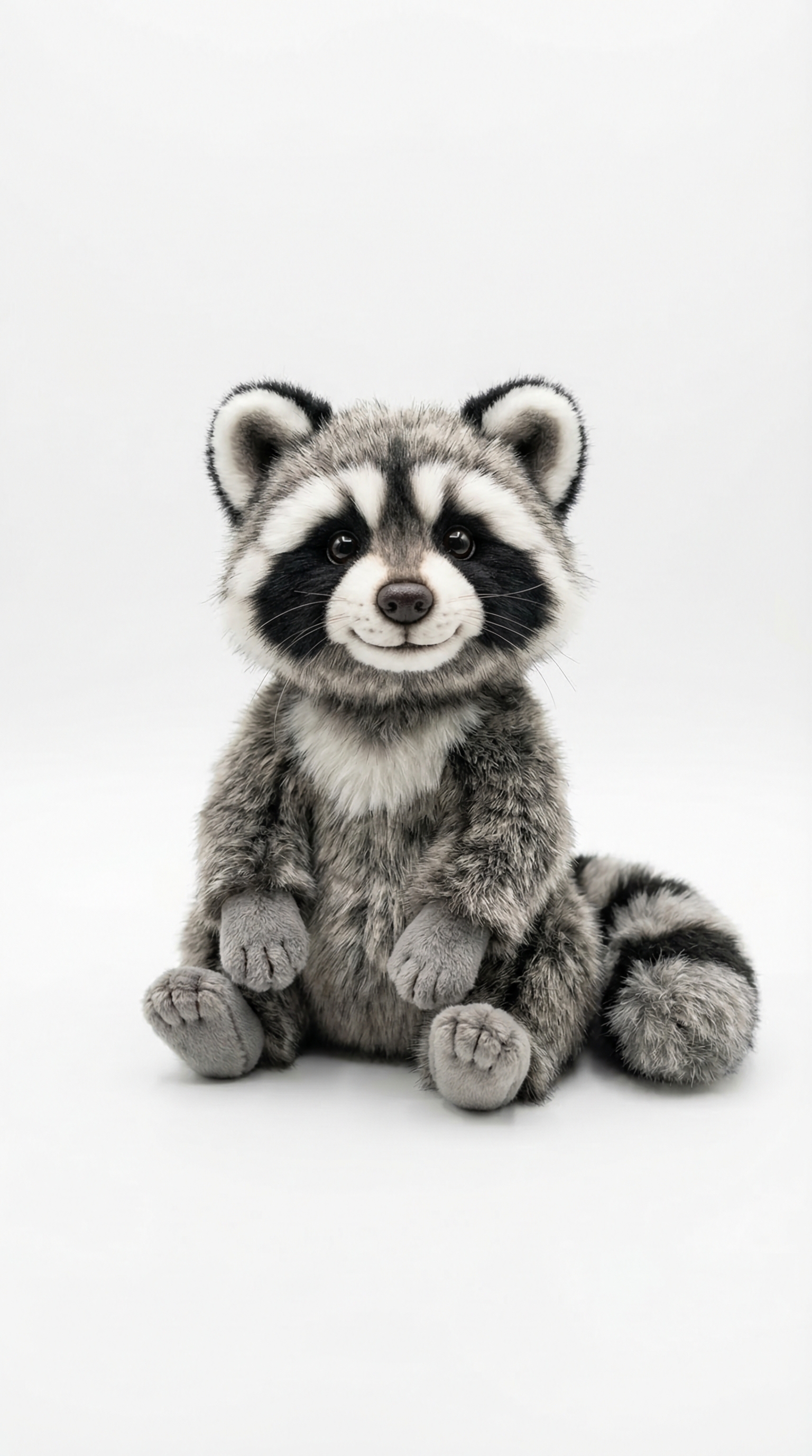 Cute Raccoon Plush Soft Toy – 12 Inch (Rs. 88)