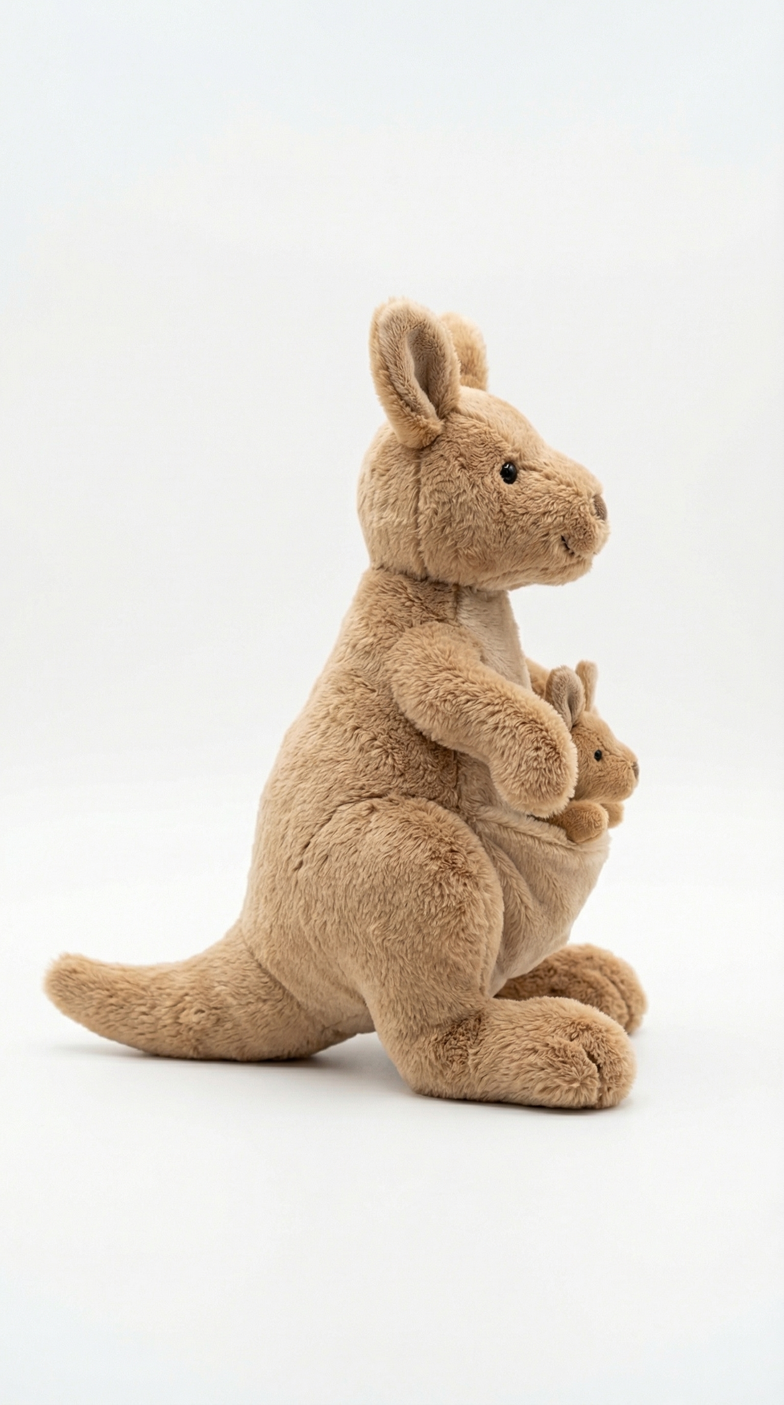 Cute Kangaroo Plush Soft Toy with Baby – 12 Inch (Rs. 89)
