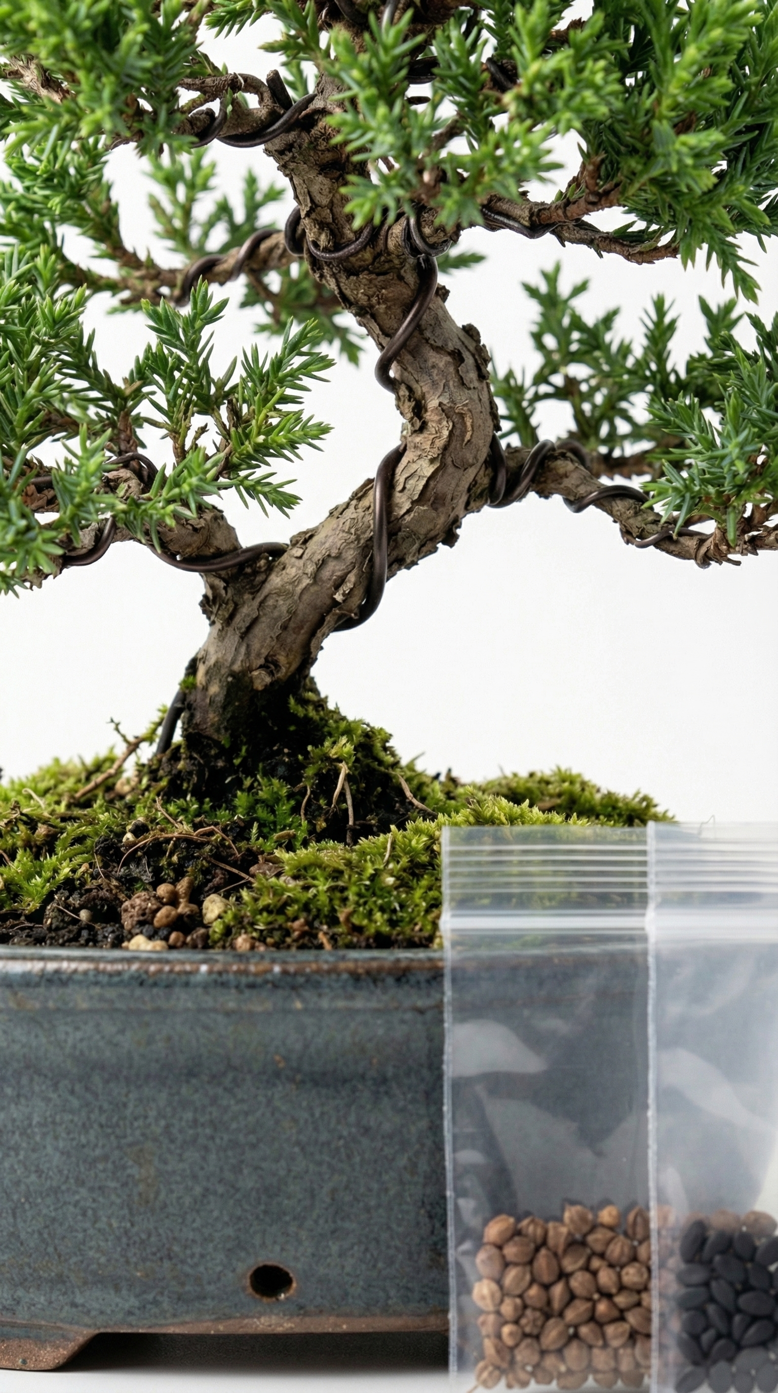 Zen Bonsai Tree Decor with Seed Kit – Peaceful Living Decor (Rs. 125)