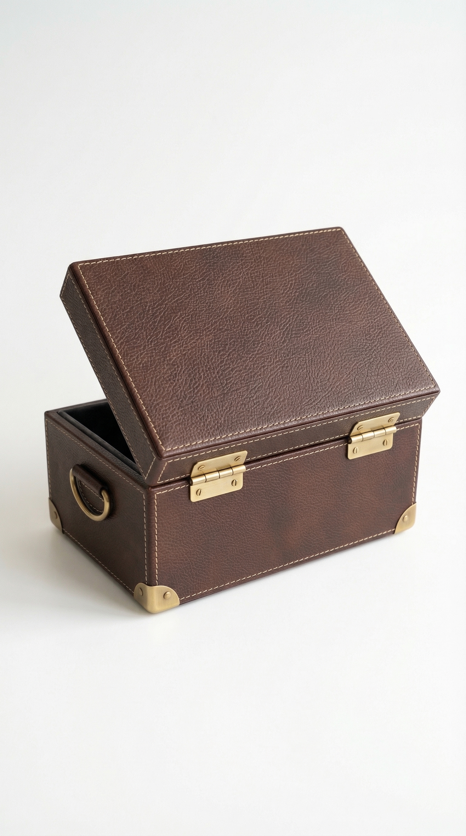 Premium Leather Finish Storage Box – Luxury Organizer Decor (Rs. 110)