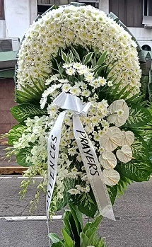 Sympathy Funeral Flower Stand