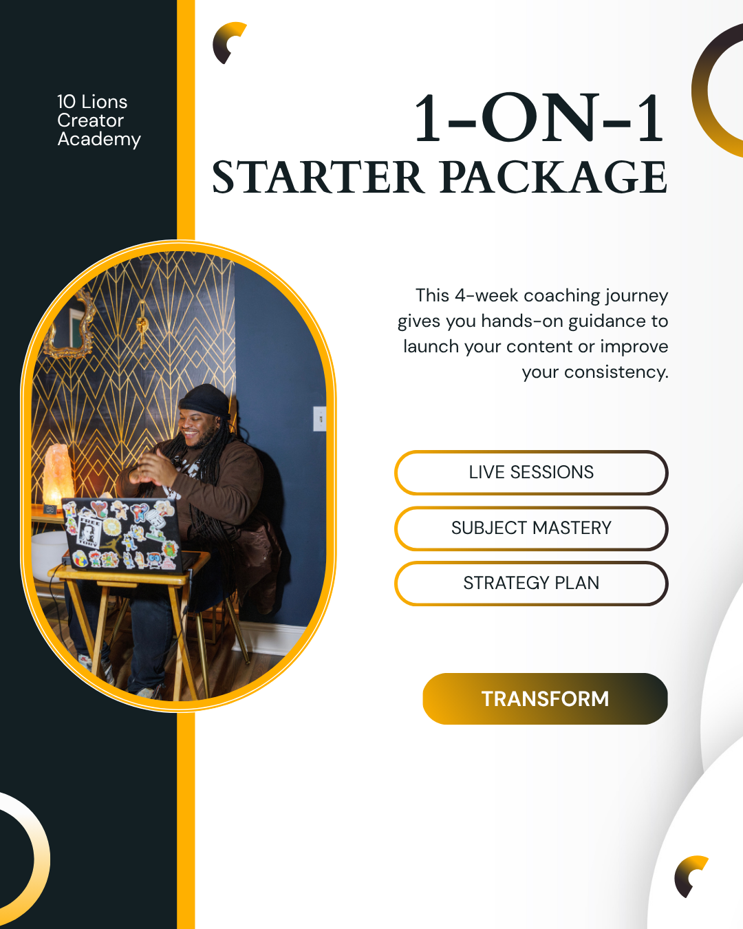 1-ON-1 Starter Package