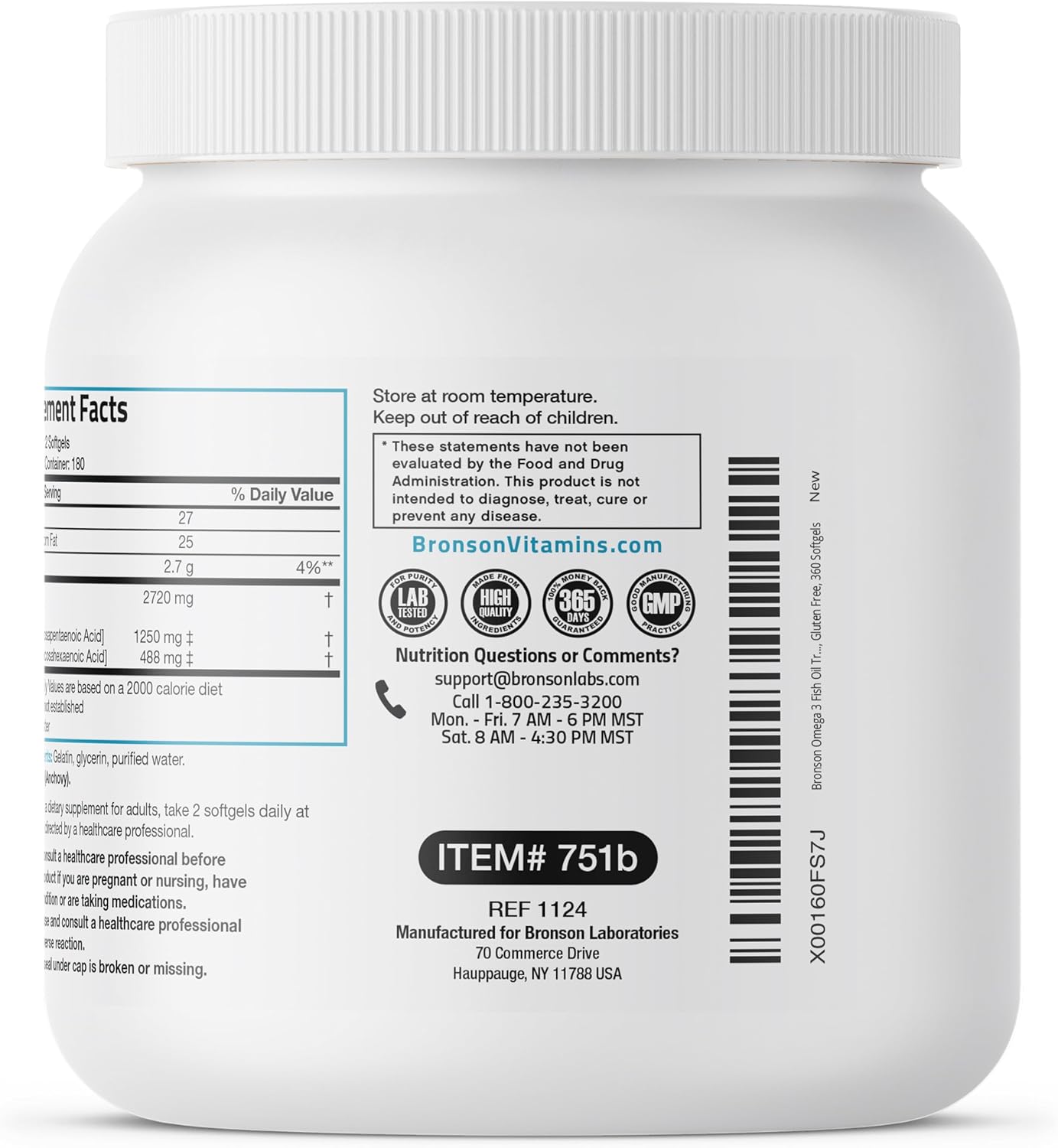 Omega-3 Fish Oil Triple Strength