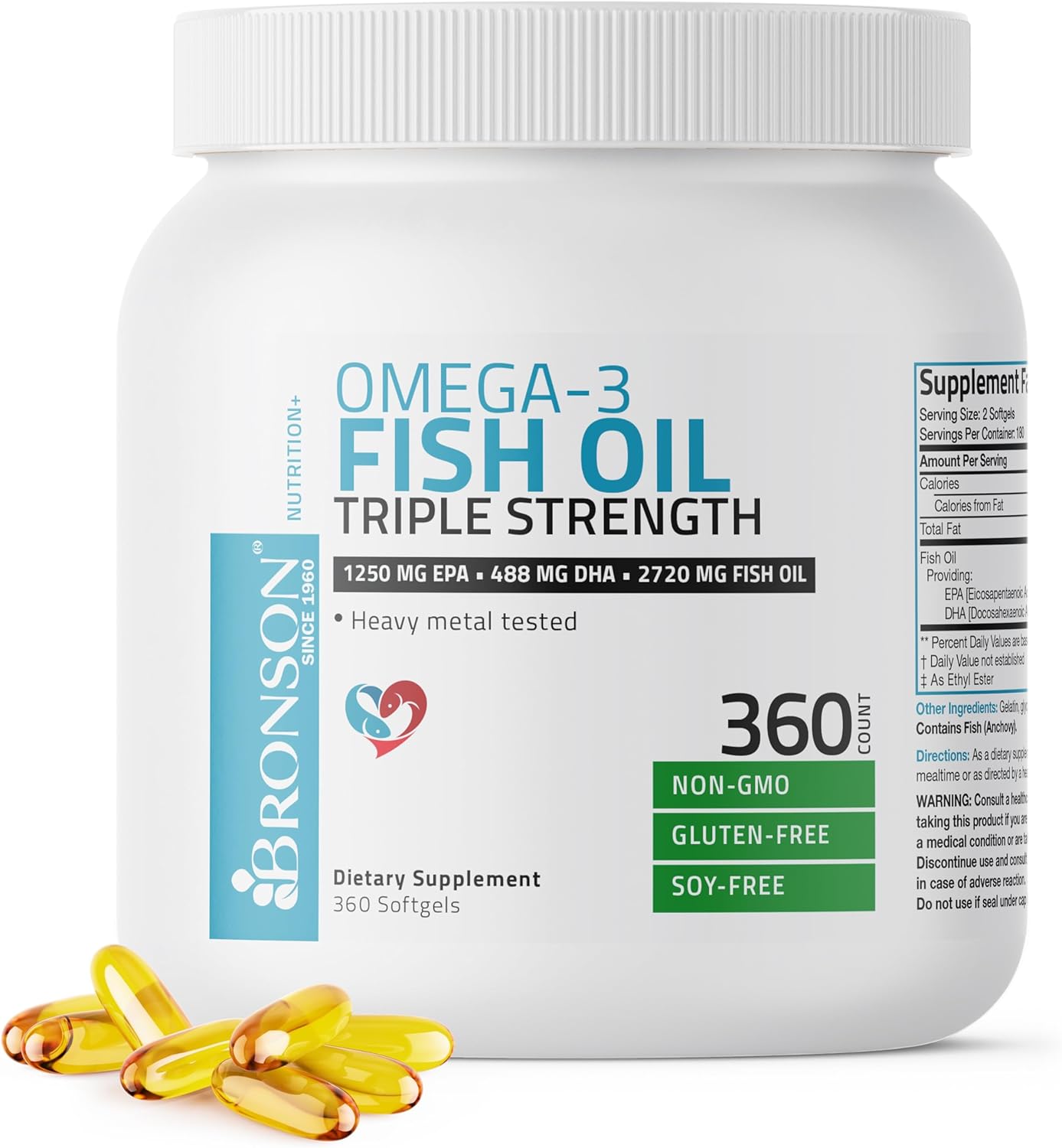 Omega-3 Fish Oil Triple Strength