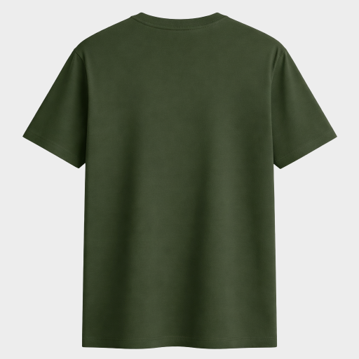 Olive Green Oversized T-Shirt for Men