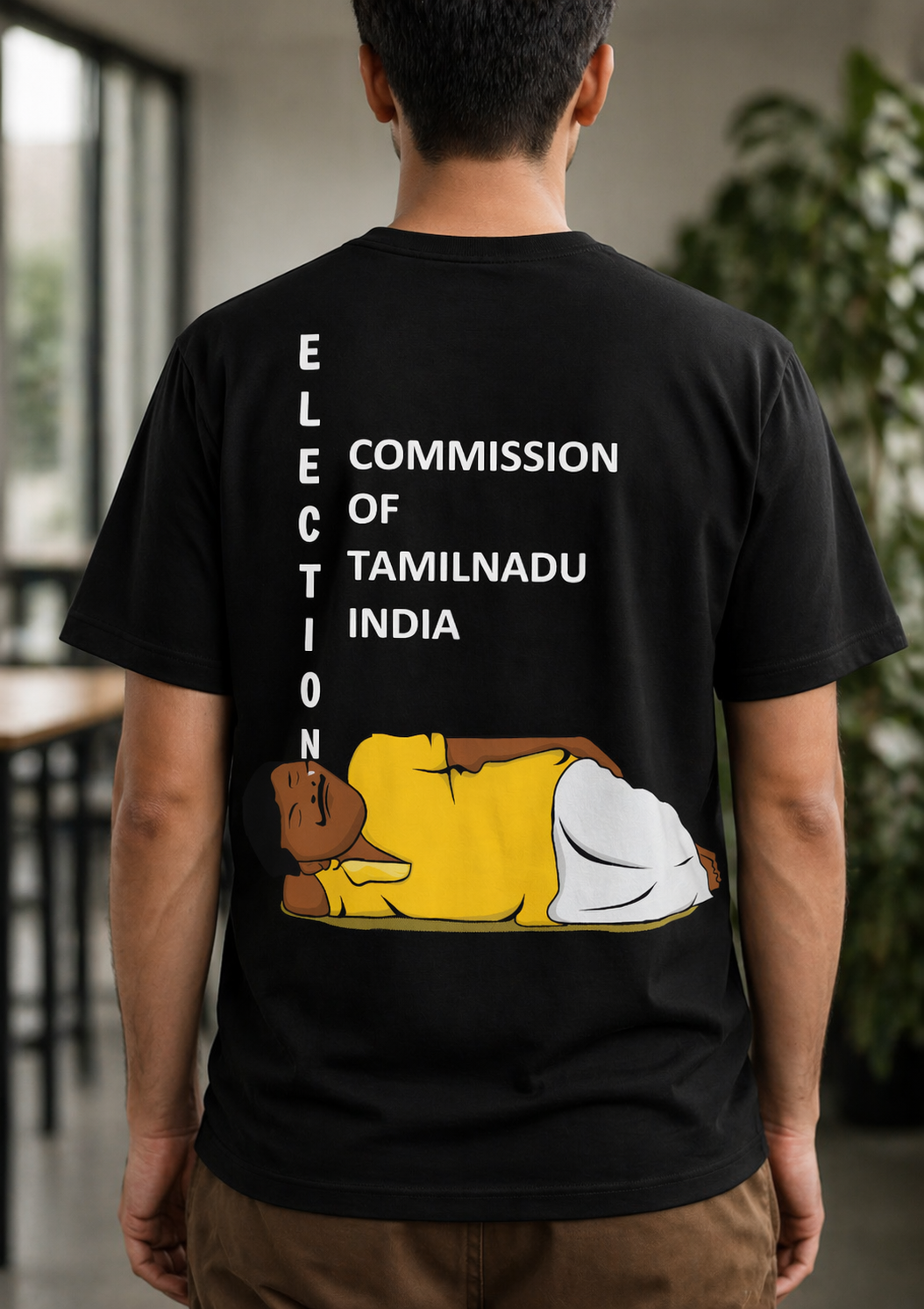 Democracy Oversized Tshirt