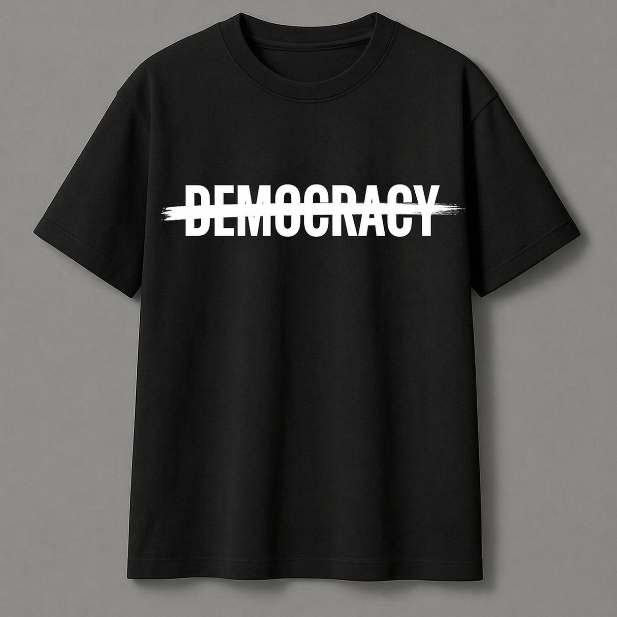 Democracy Oversized Tshirt