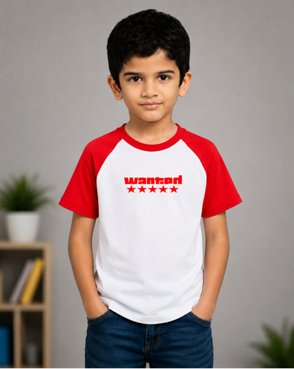 Wanted Kids Raglan T-Shirt