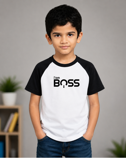 Kids 'I am Boss' T-Shirt