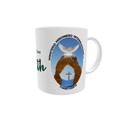 Taza Misionera Torre Fuerte – Fe que se Comparte