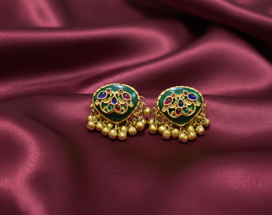 Narayani Brass Studs
