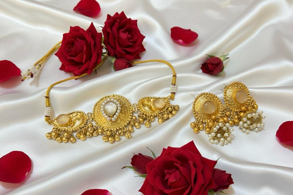 Shalin Ghungroo Choker