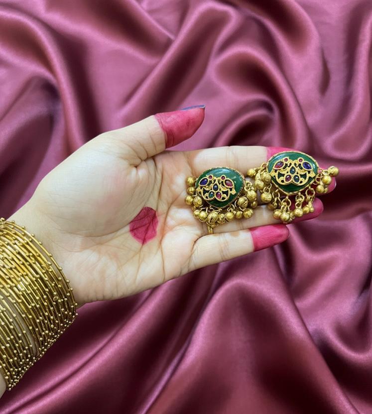 Narayani Brass Studs