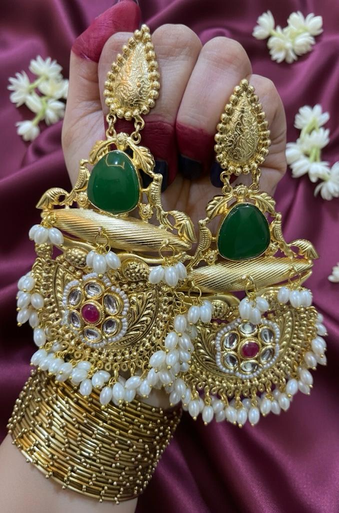 Avyukta Brass Earrings