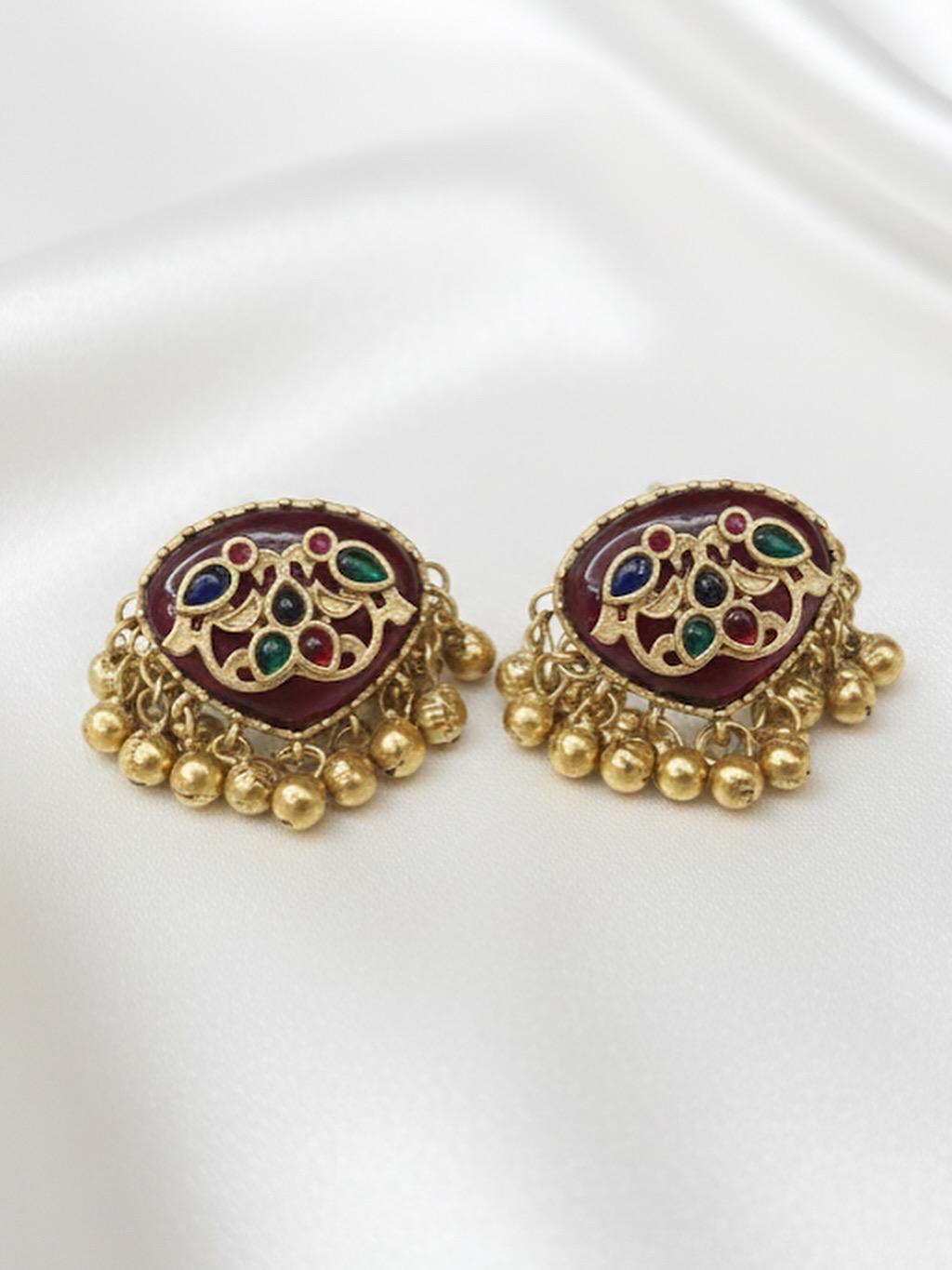 Narayani Brass Studs
