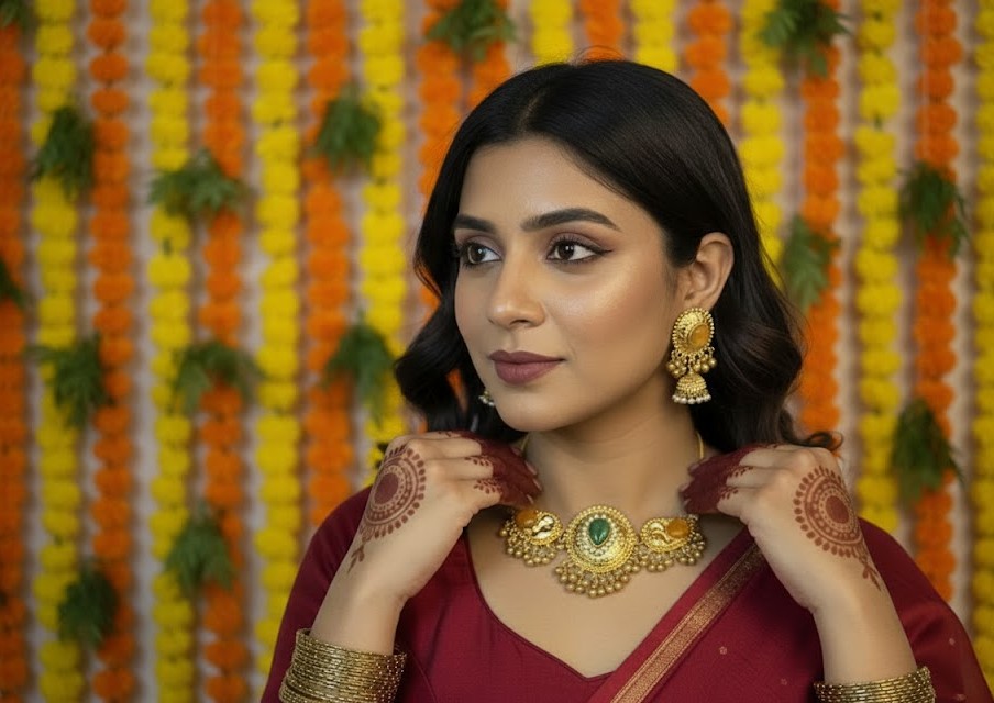 Shalin Ghunghroo Choker