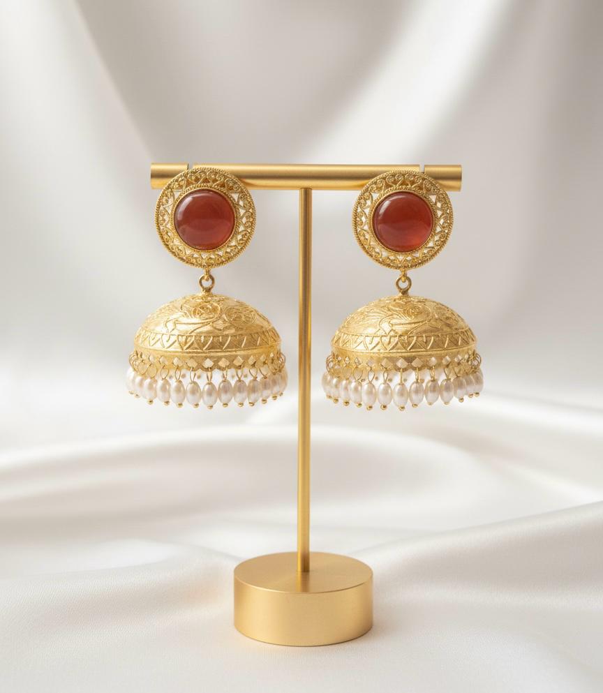 Uma Brass Jhumki