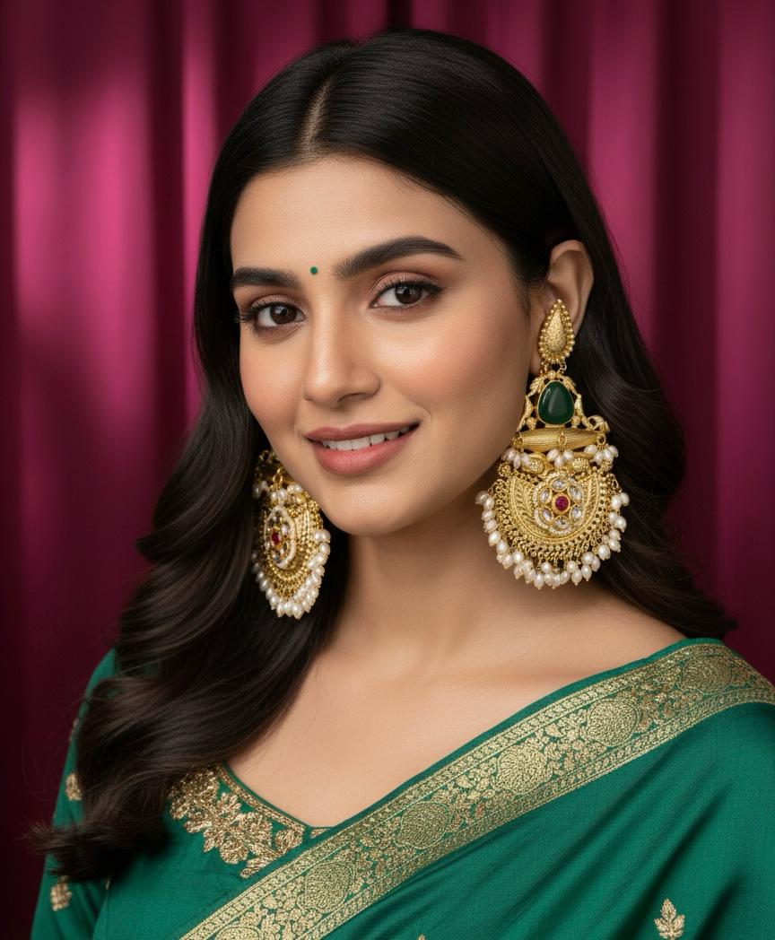 Avyukta Brass Earrings 