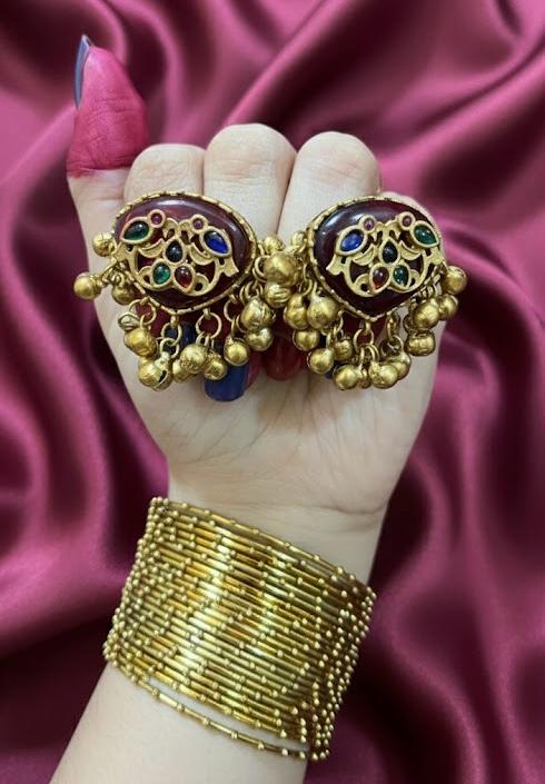 Narayani Brass Studs