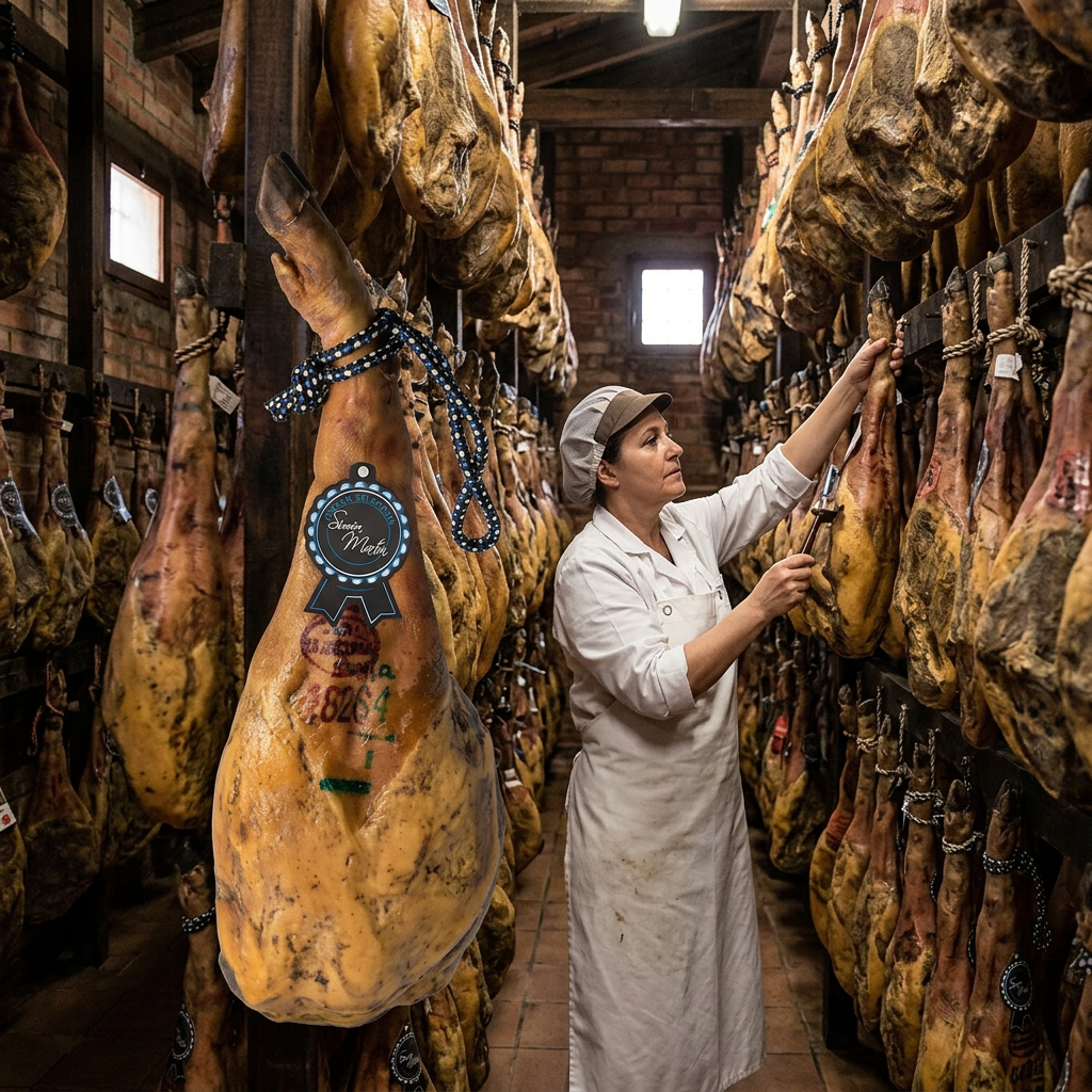 Paleta Selección Ibericos Simón Martin Guijuelo.