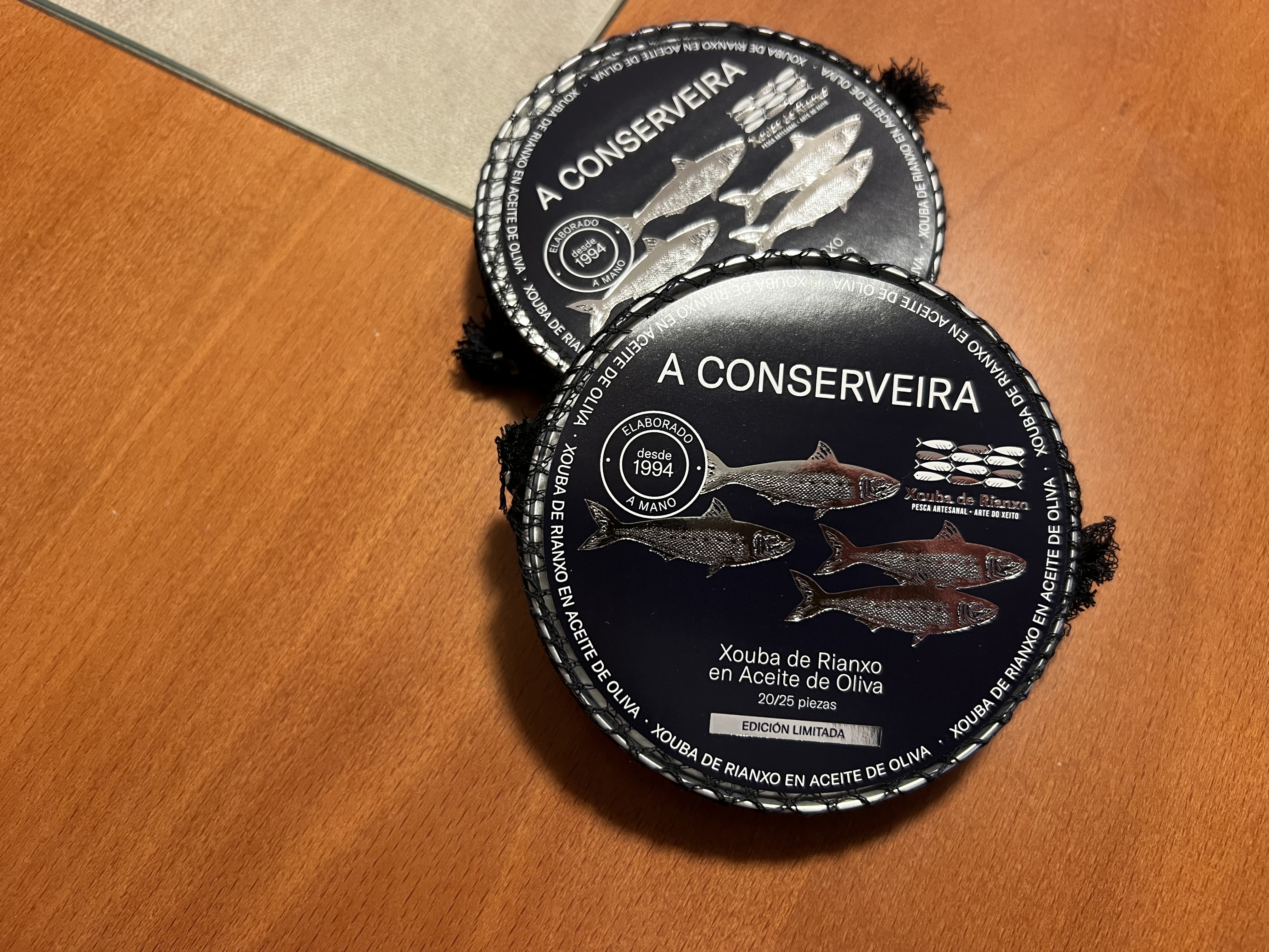 Xouba de Rianxo en aceite de oliva