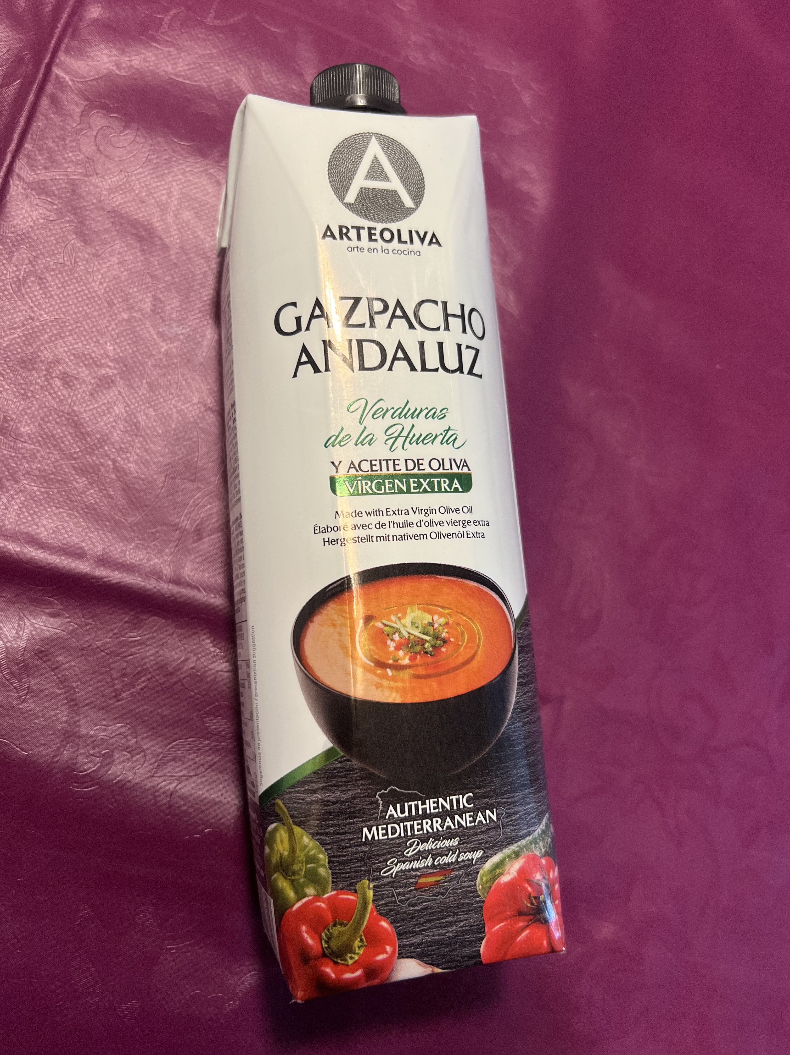 Gazpacho Andaluz Arteoliva