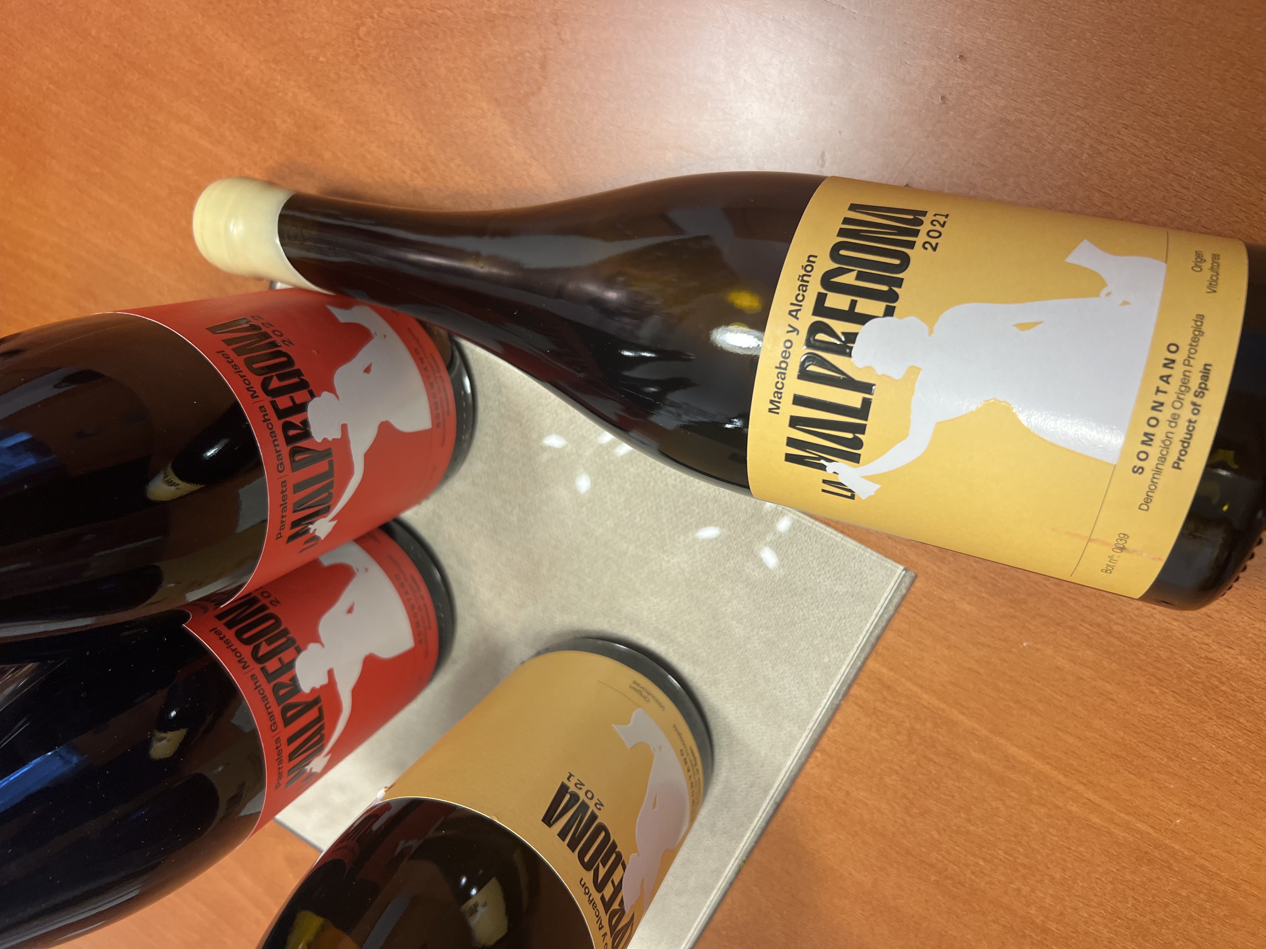 Vino La Malpregona Blanco.