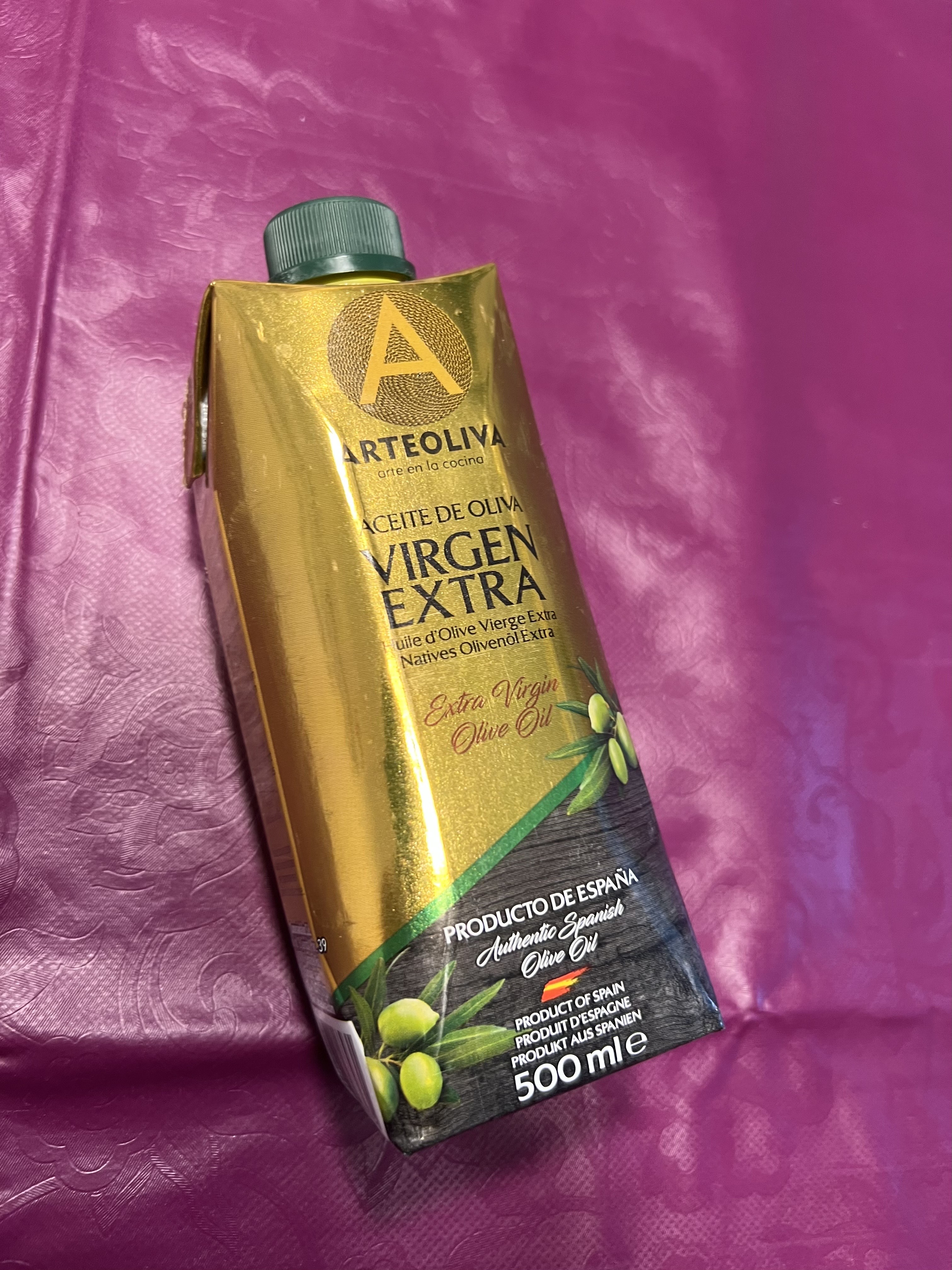 Aceite de oliva virgen extra Arteoliva.