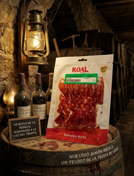 Jamón Ibérico en lonchas ROAL