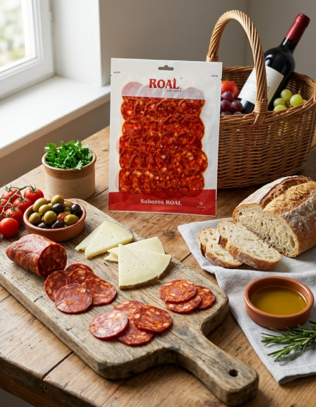 Chorizo Ibérico en lonchas