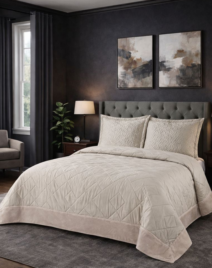 Maria Çift Örtüsü Yatak Örtüsü (240 x 260 cm)