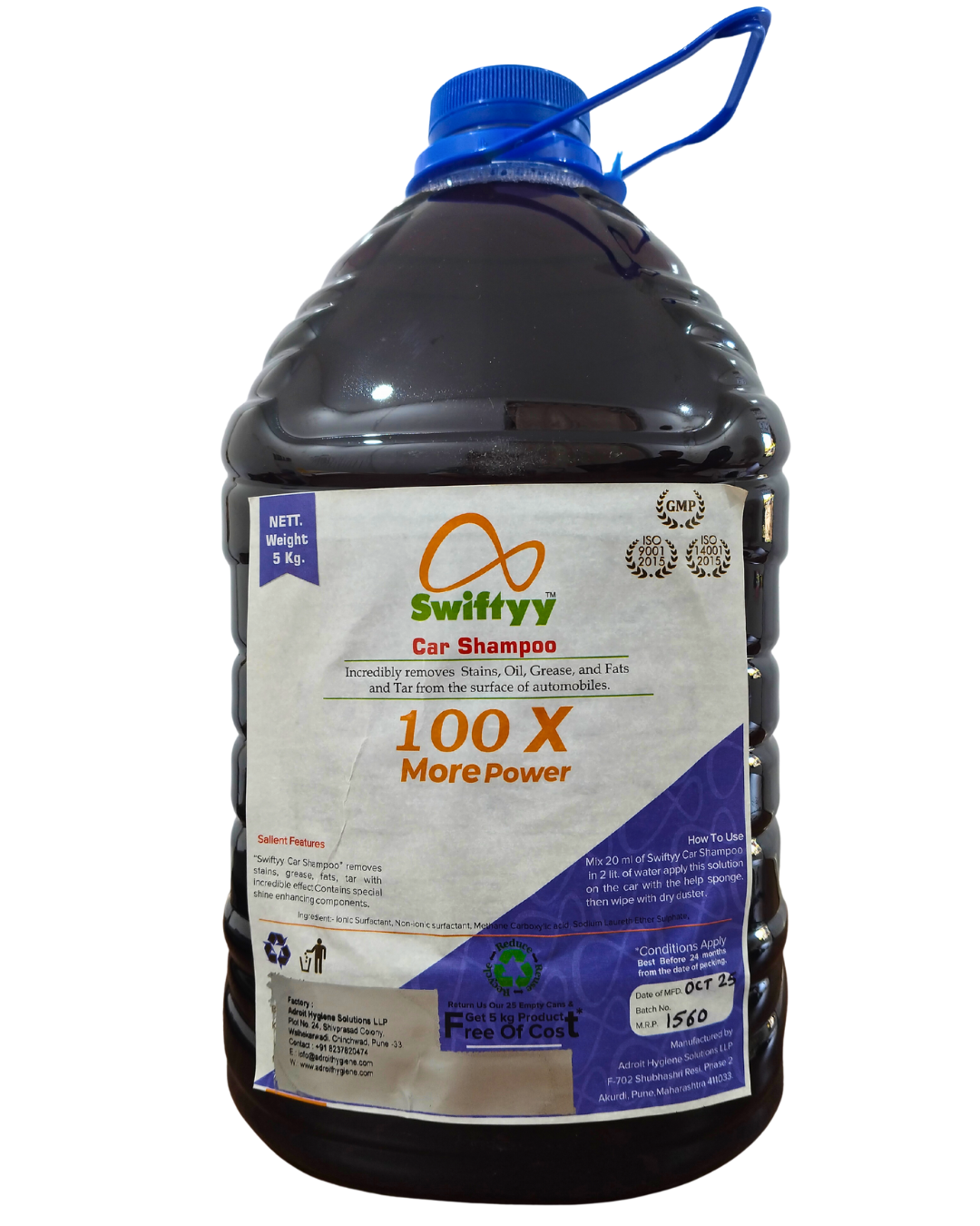 Swiftyy Car Shampoo 5kg