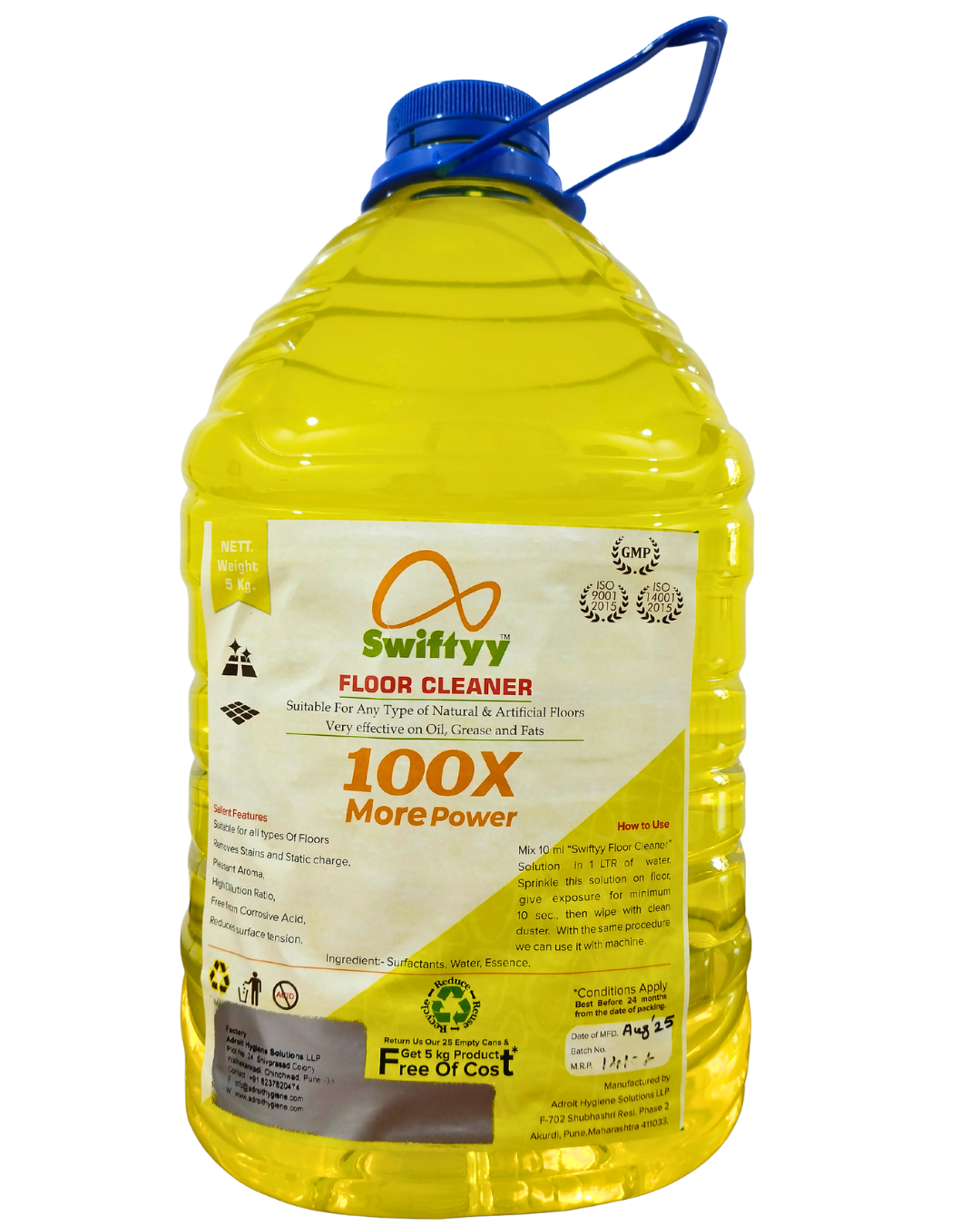 Swiftyy Floor Cleaner 5kg