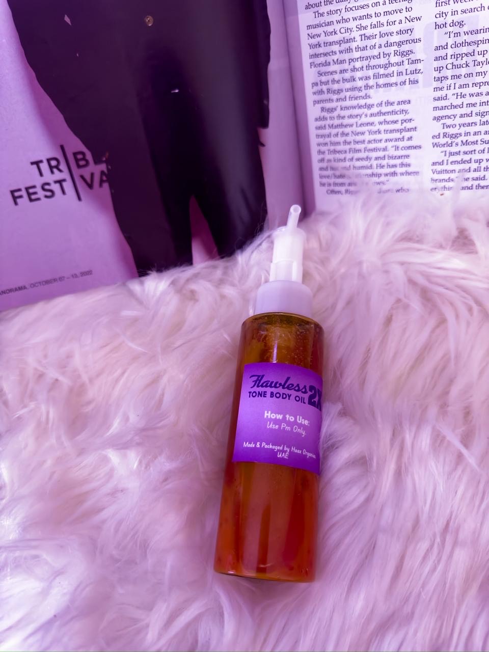 FLAWLESS 2X TONE BODY OIL